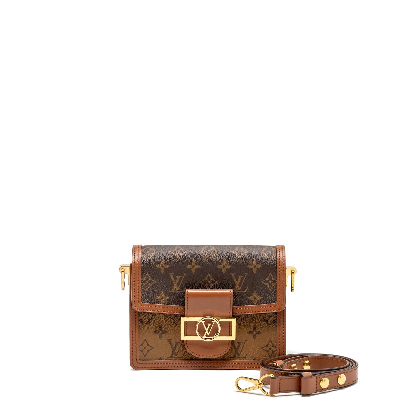 Louis Vuitton Mini Dauphine Monogram Reverse Canvas