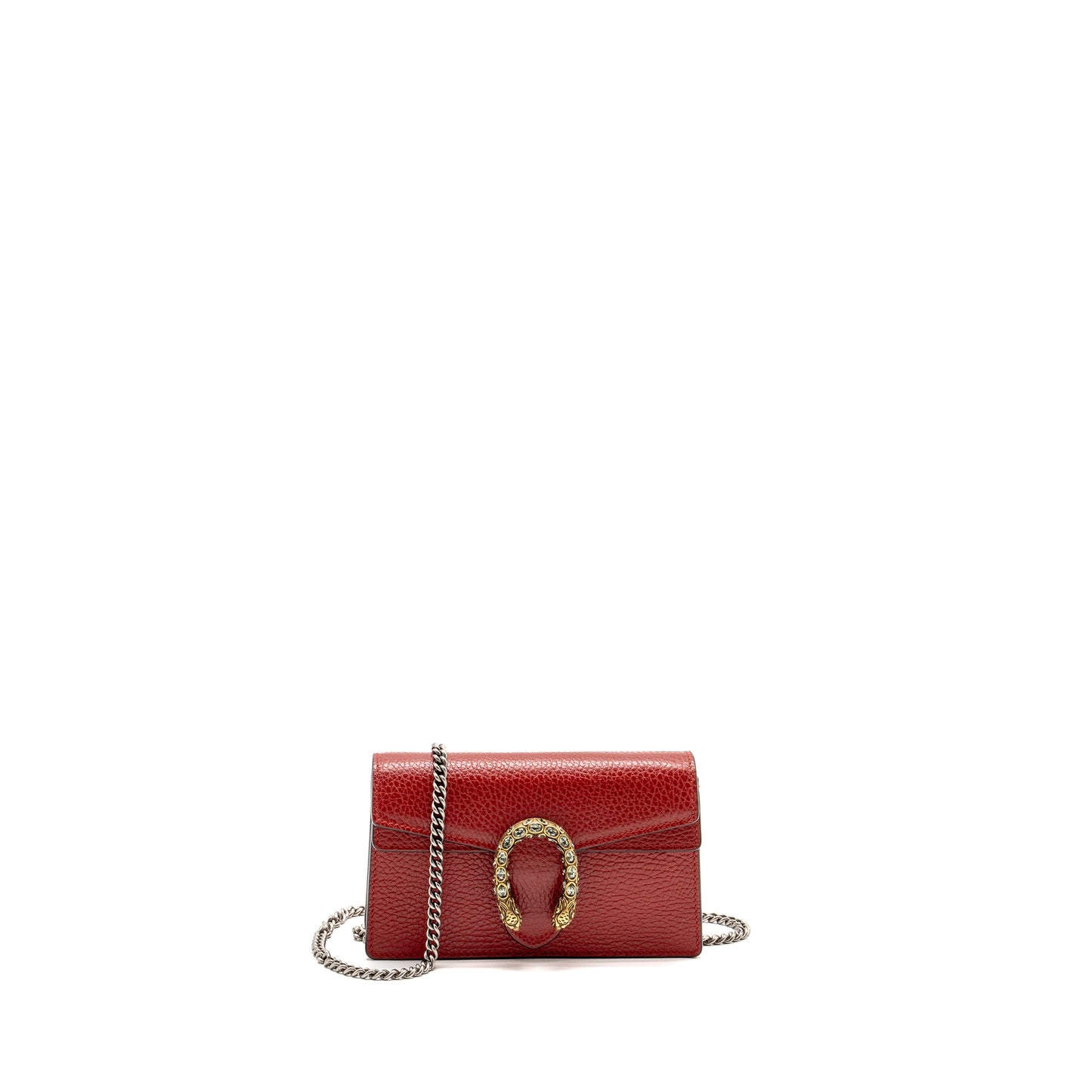 Gucci Dionysus Mini Purse Calfskin Red Multicolour Hardware