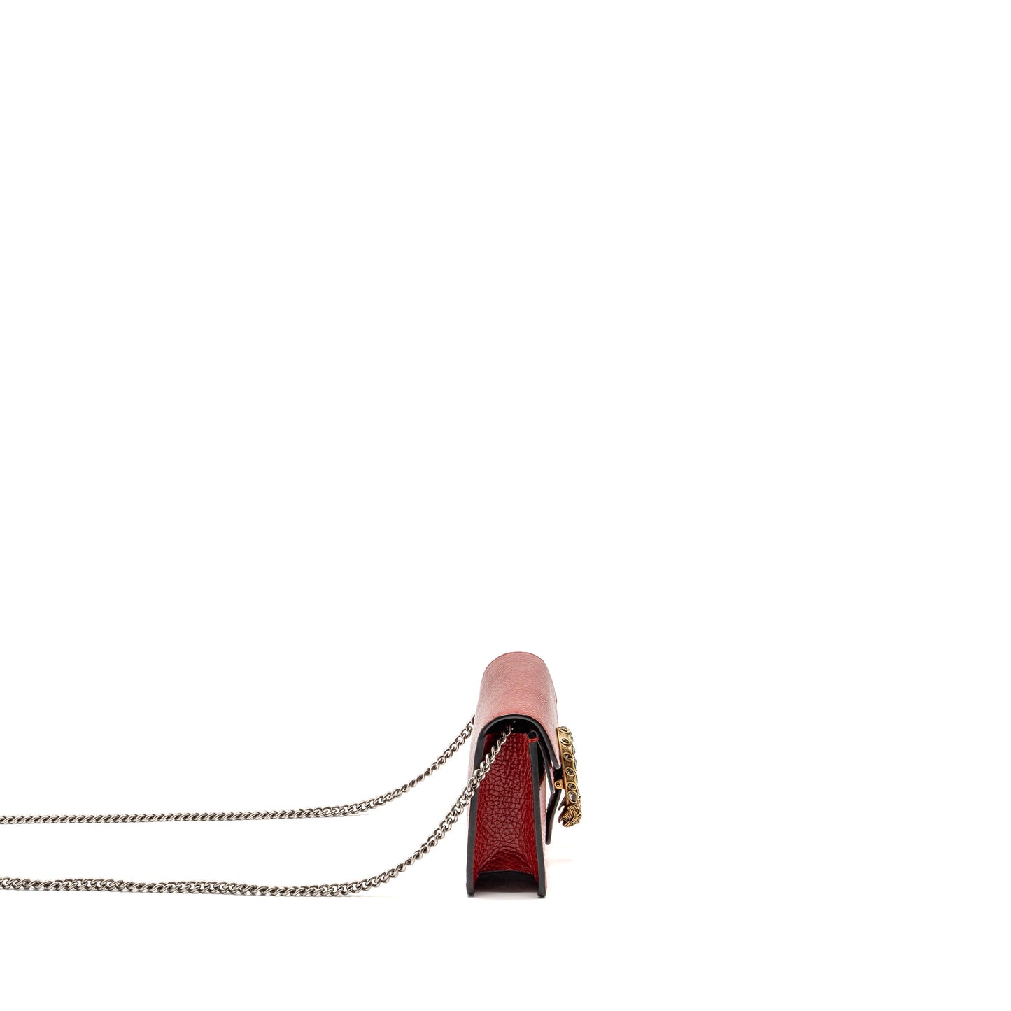 Gucci Dionysus Mini Purse Calfskin Red Multicolour Hardware
