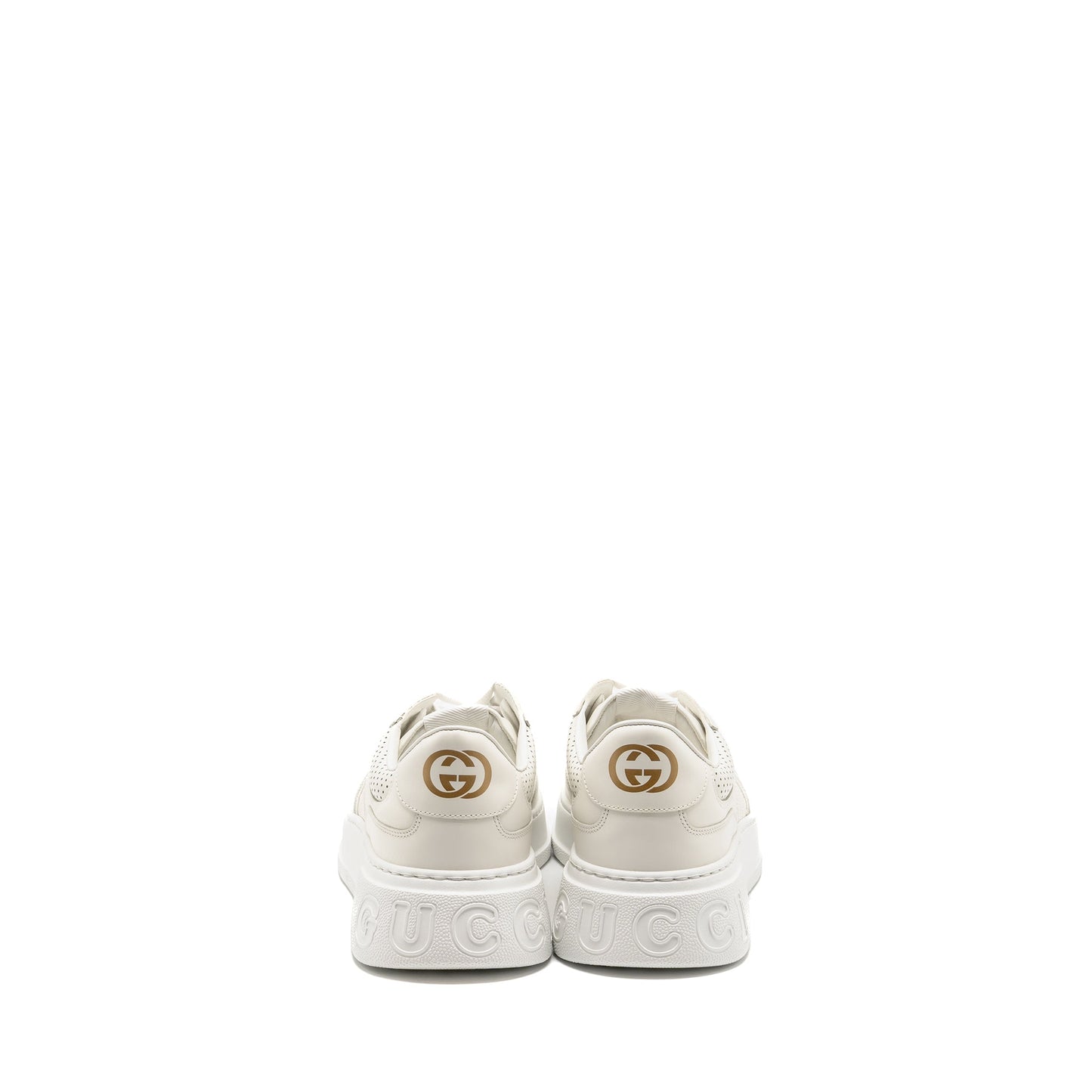 Gucci size 10.5 trainer supreme canvas white