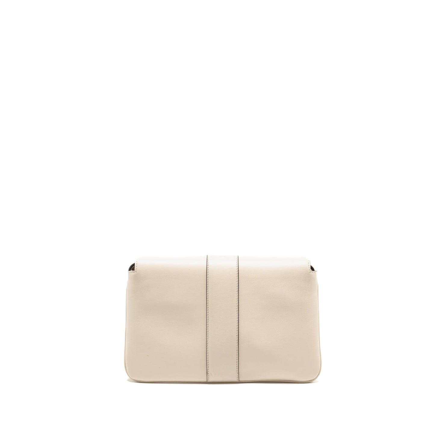 Gucci Small Arli Flap Purse Calfskin White