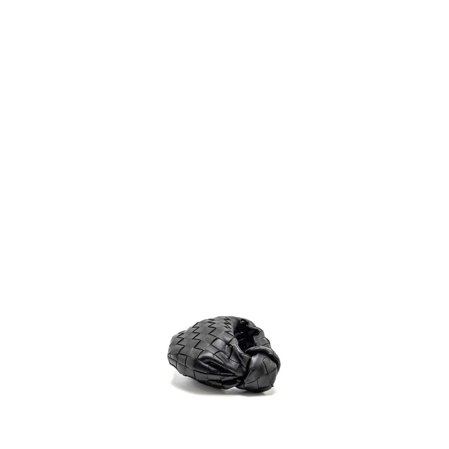 Bottega Veneta Candy Jodie Purse Lambskin Black