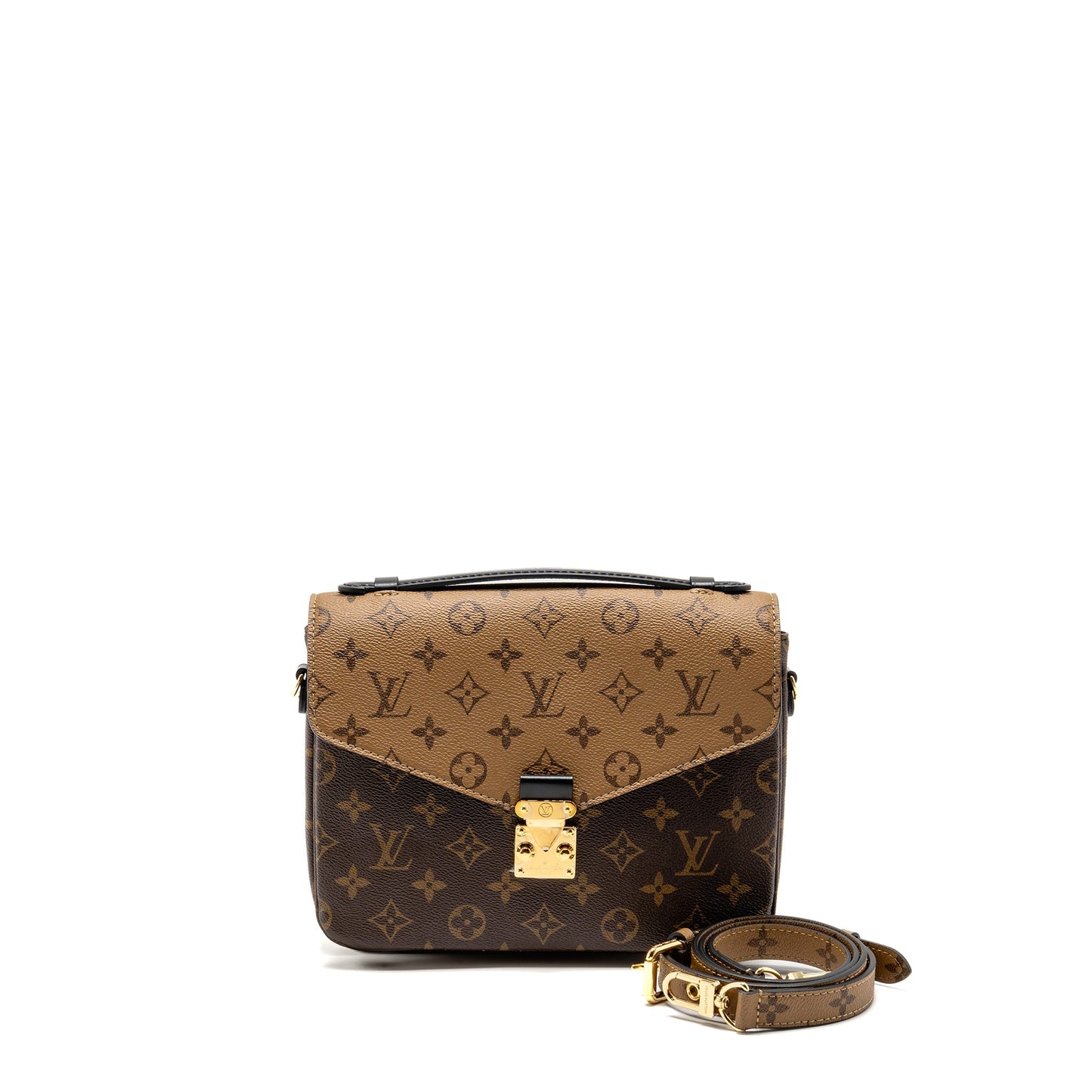 LOUIS VUITTON Pochette MÃ©tis Monogram Reverse Canvas