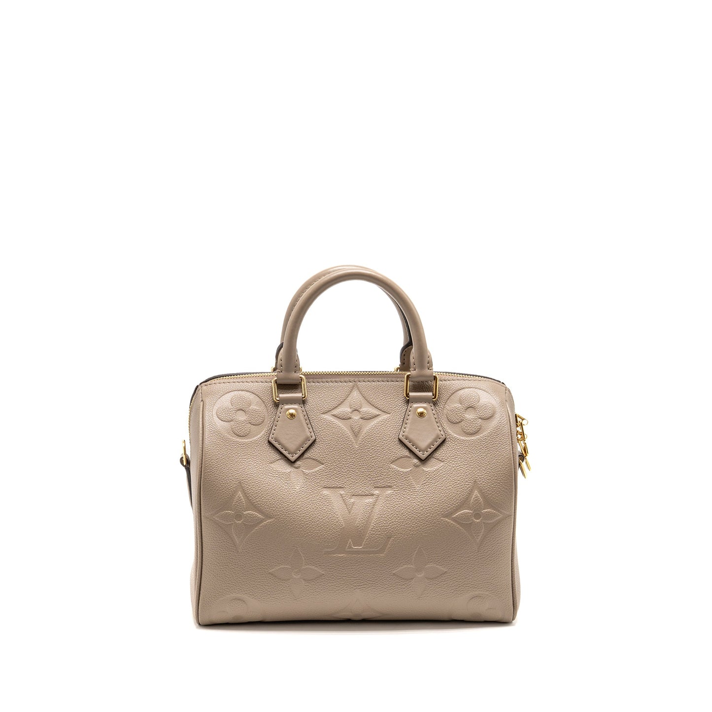 Louis Vuitton Speedy BandouliÃ¨re 25 Empreinte Leather Tourterelle