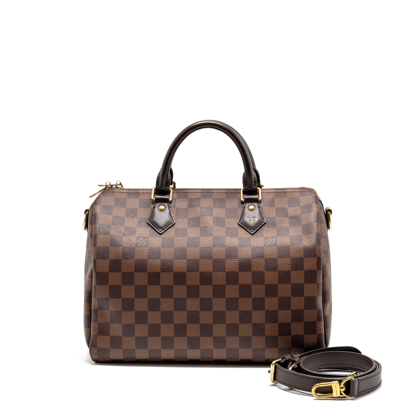 Louis Vuitton Speedy Bandouliere 30 Damier Ebene Canvas