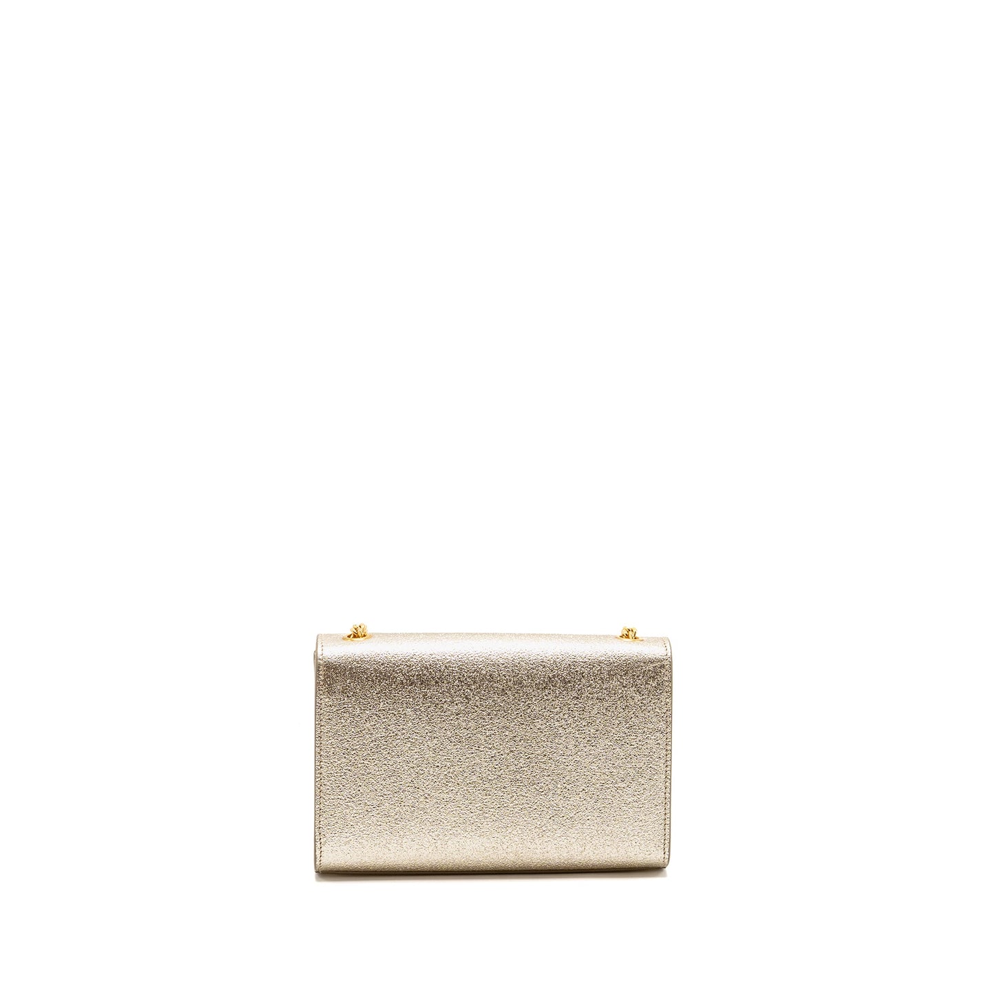SAINT LAURENT/ Small Kate Purse Grained Calfskin Gold