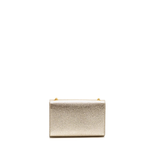 SAINT LAURENT/ Small Kate Purse Grained Calfskin Gold
