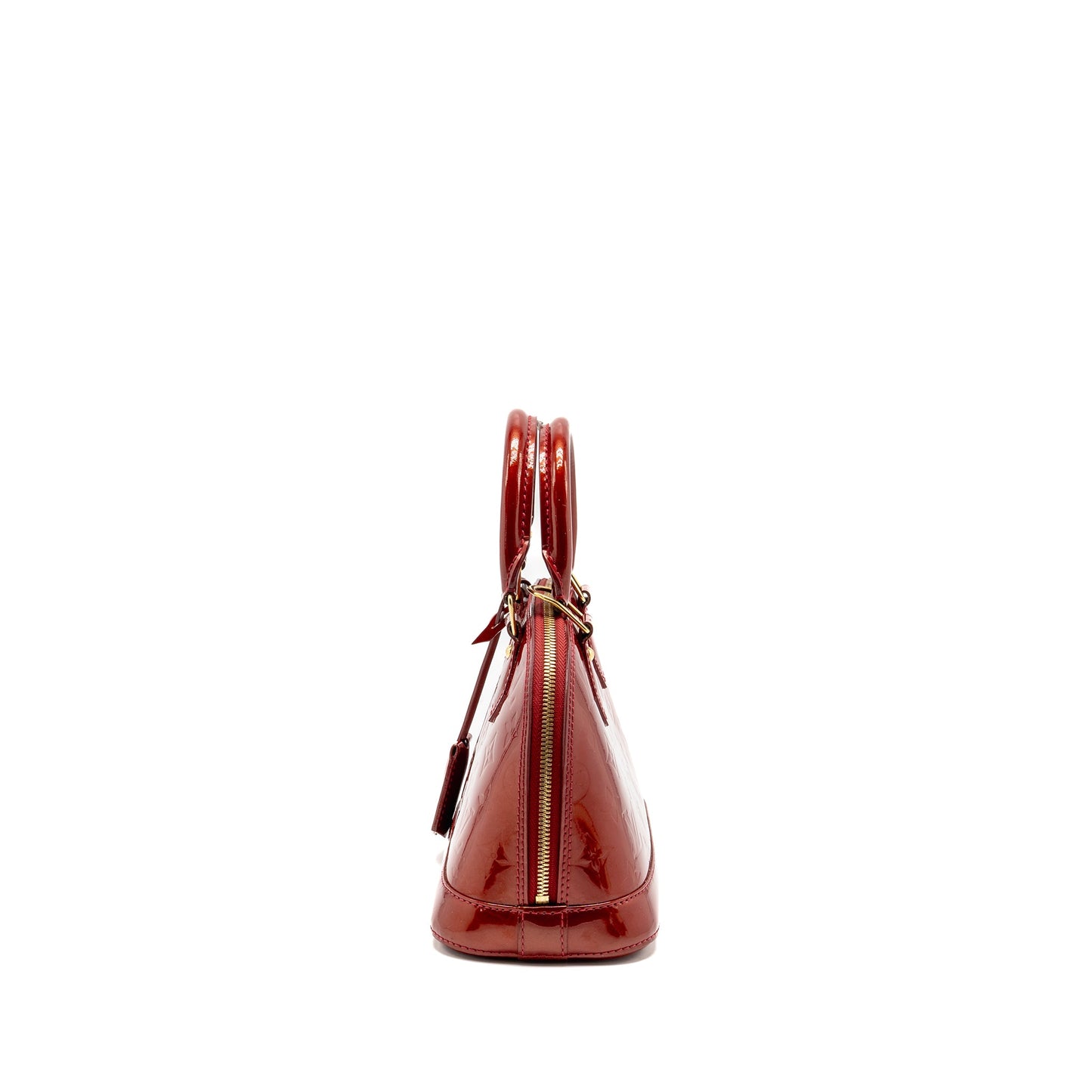 Louis Vuitton Alma Patent Leather Red