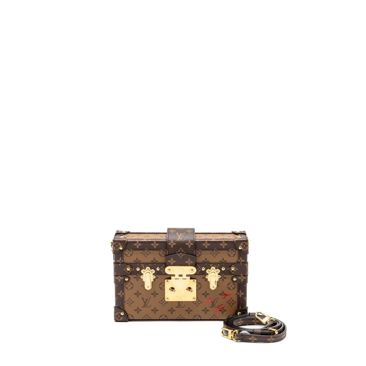 Louis Vuitton Petit Malle Monogram Reverse Canvas