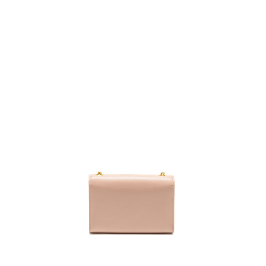 Saint Laurent/ Small Mini Purse Calfskin Pale Pink