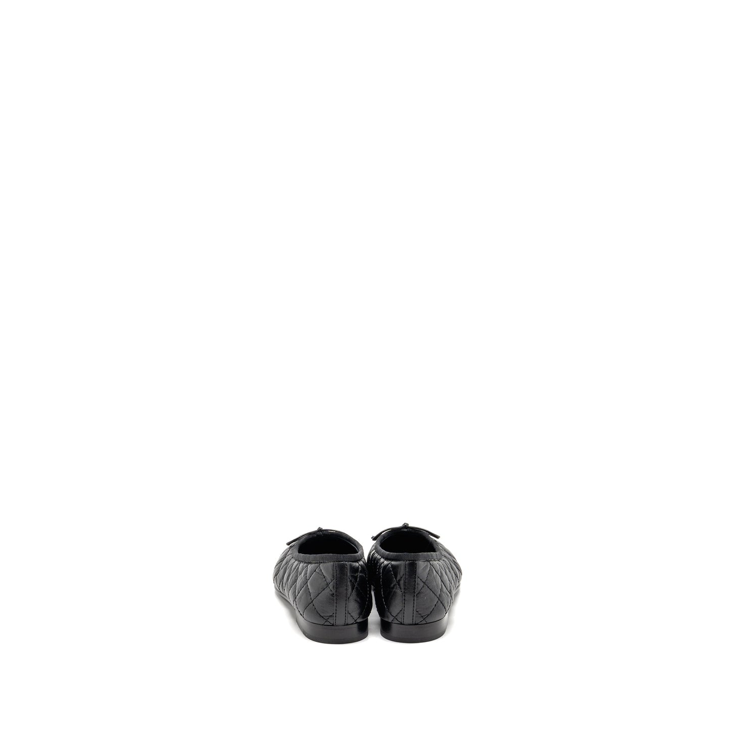 Chanel Size 36 Ballerinas Aged Calfskin Black