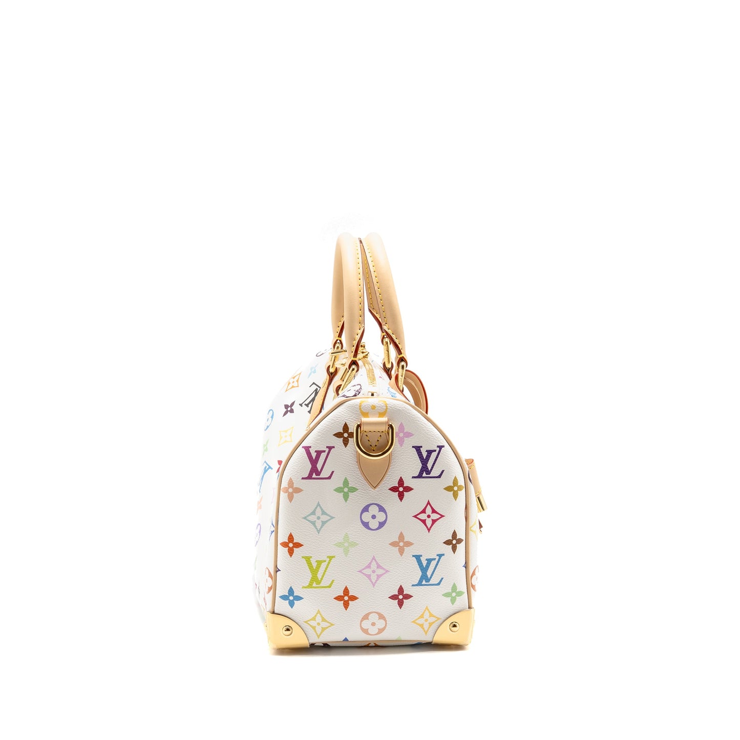 LOUIS VUITTON x Takashi Murakami SPEEDY BANDOULIÃ 25 MONOGRAM CANVAS WHITE/ MULTICOLOUR