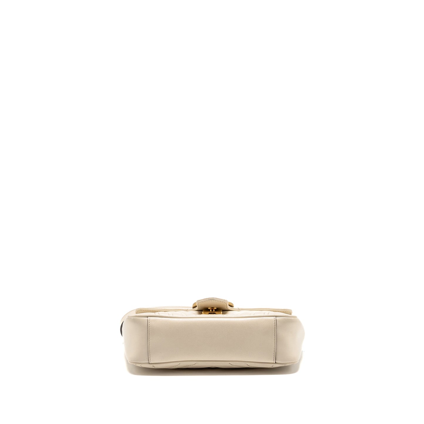 Gucci Mini Marmont Purse calfskin white