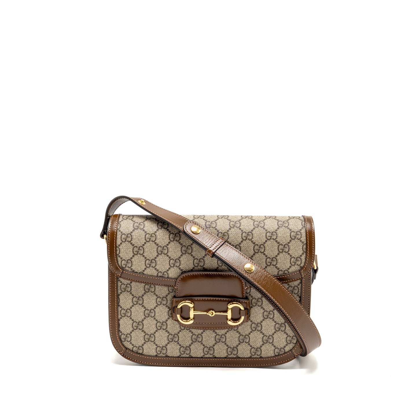 Gucci Horsebit 1955 Mini Purse Supreme Canvas
