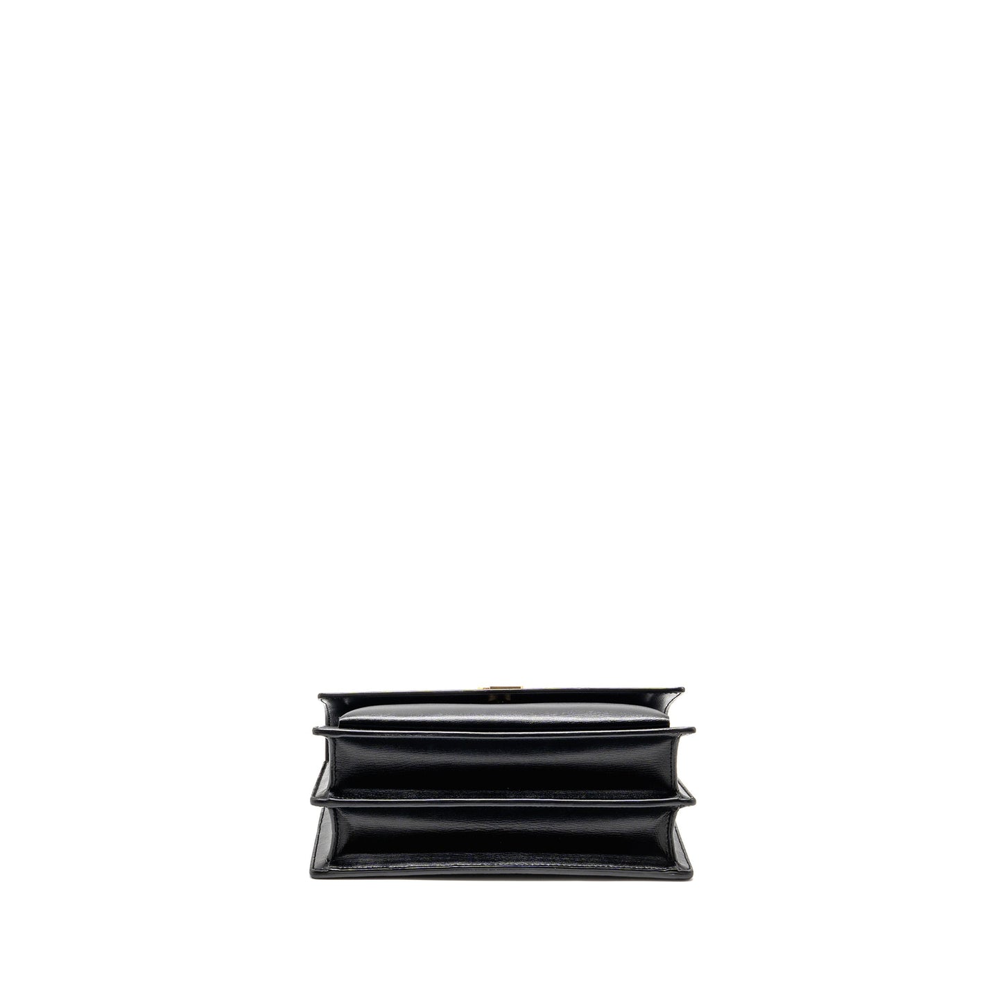 Saint Laurent/ Medium Sunset Purse Smooth Leather Black