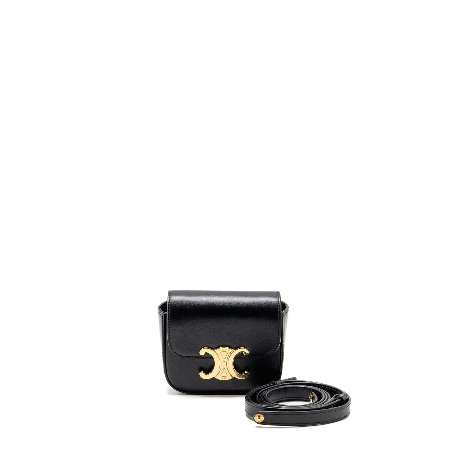 Celine Mini Claude calfskin black