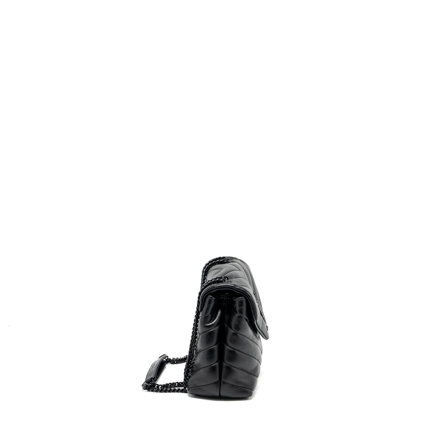 Saint Laurent/ Small Loulou Purse Calfskin So Black