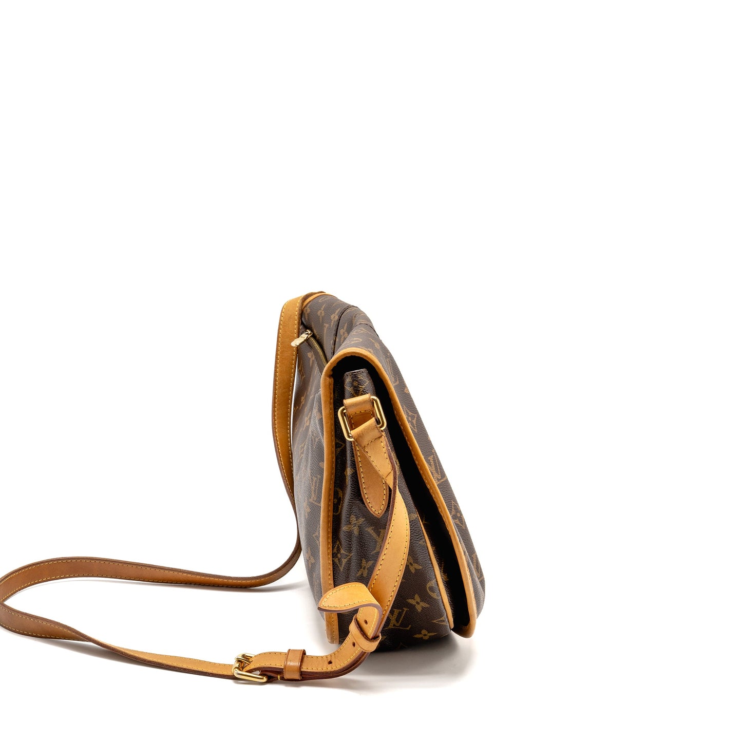 Louis Vuitton Menilmontant Half Moon Purse Monogram Canvas