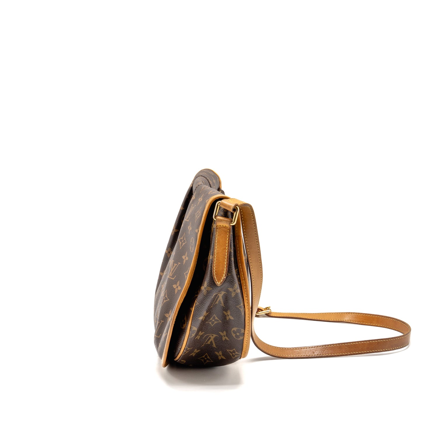 Louis Vuitton Menilmontant Half Moon Purse Monogram Canvas