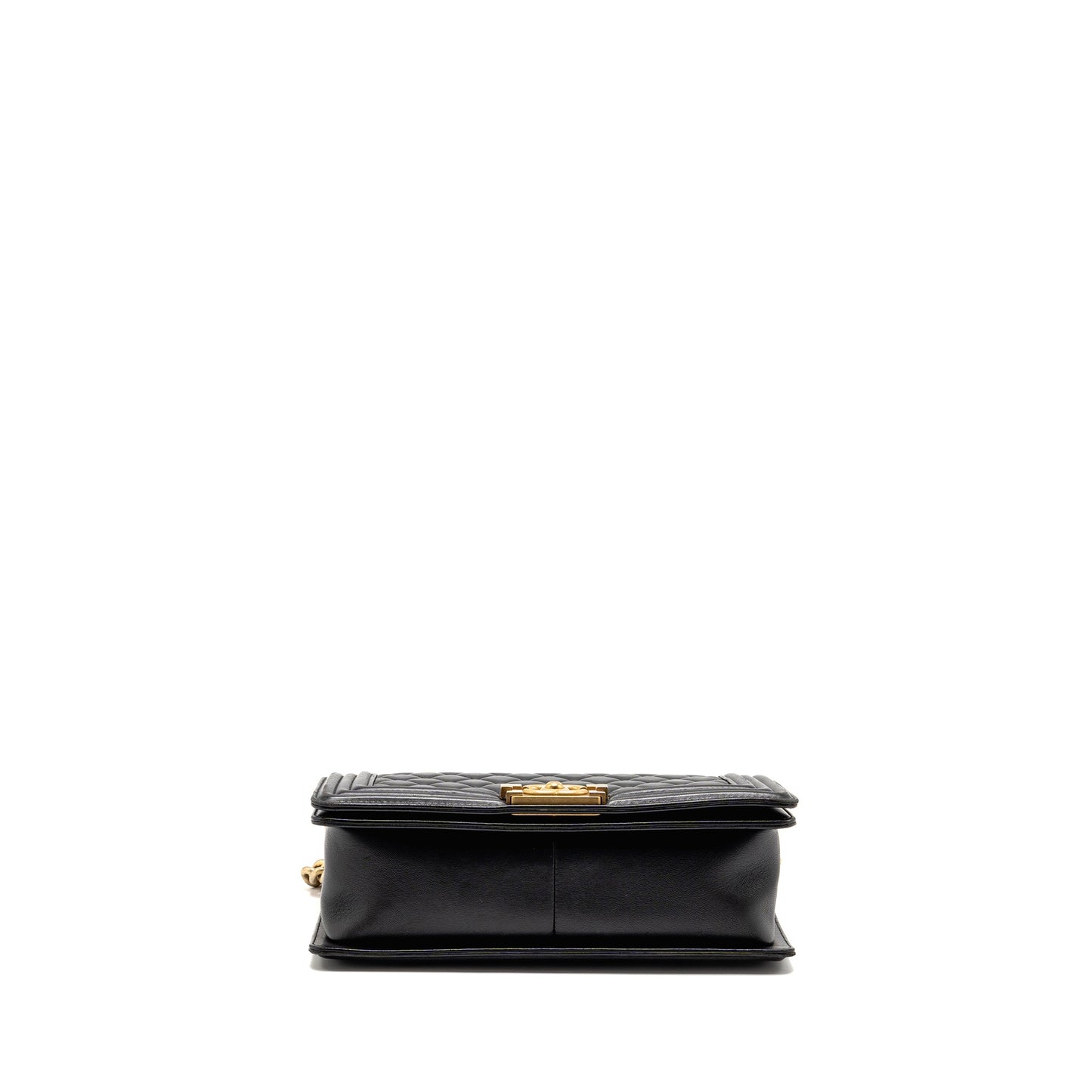 Chanel Medium Boy Bag Lambskin Black GHW