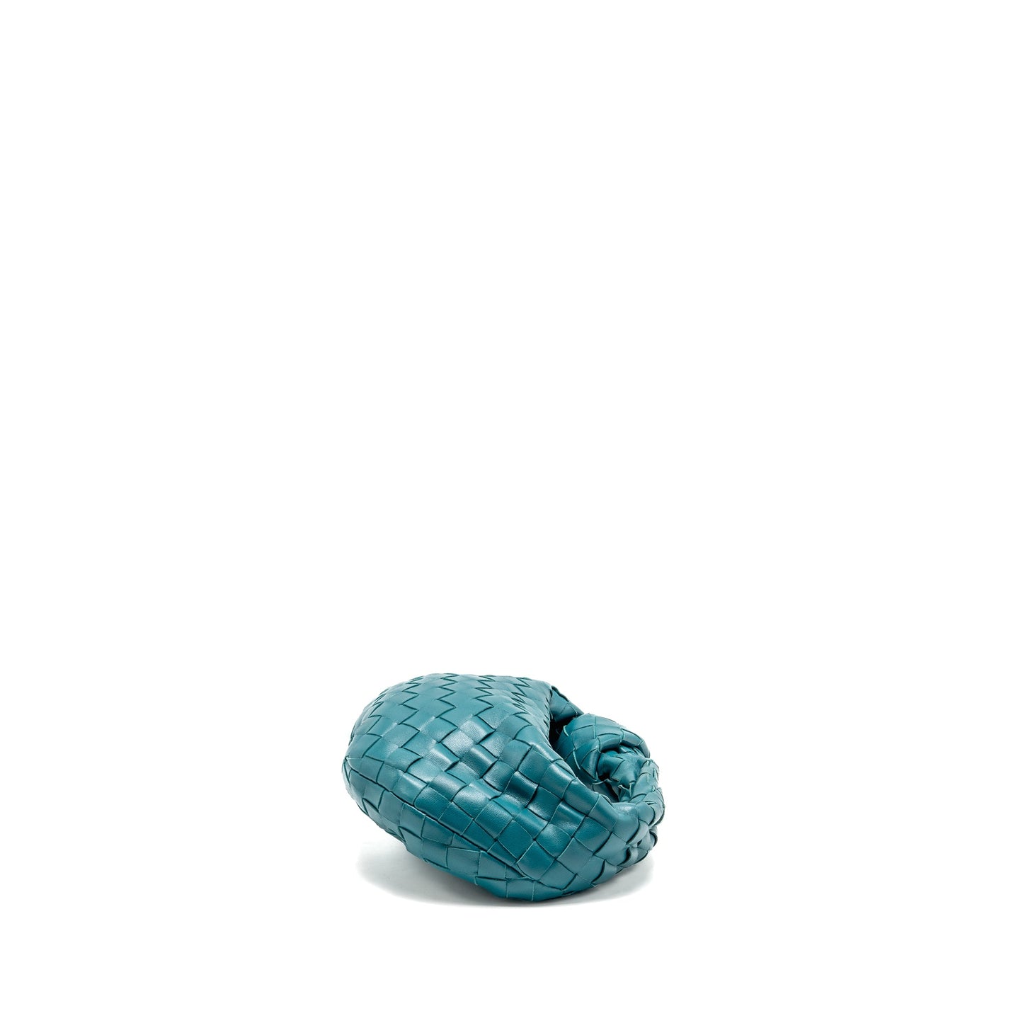 Bottega Veneta Mini Jodie Lambskin Blue