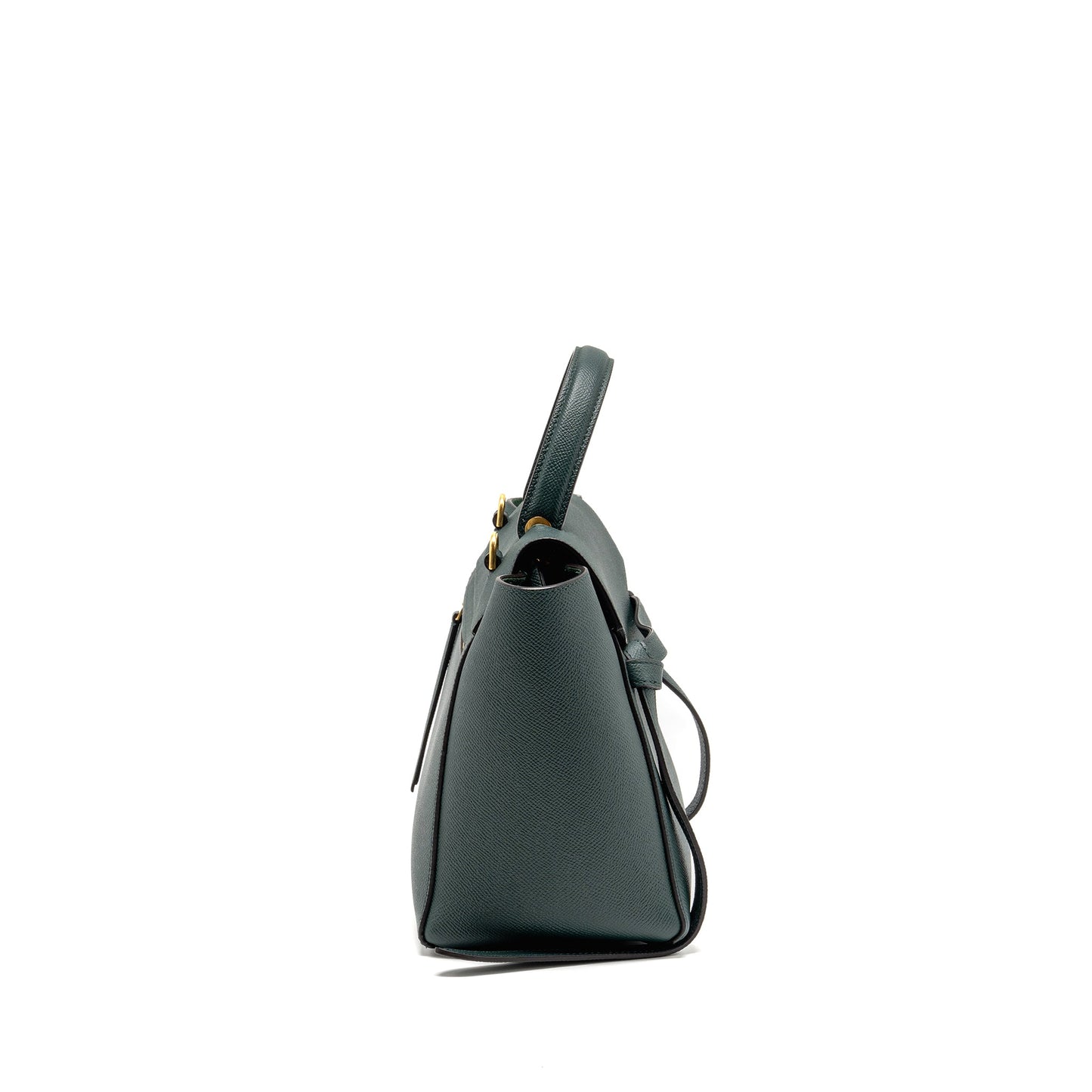 Celine Micro belt Purse calfskin green