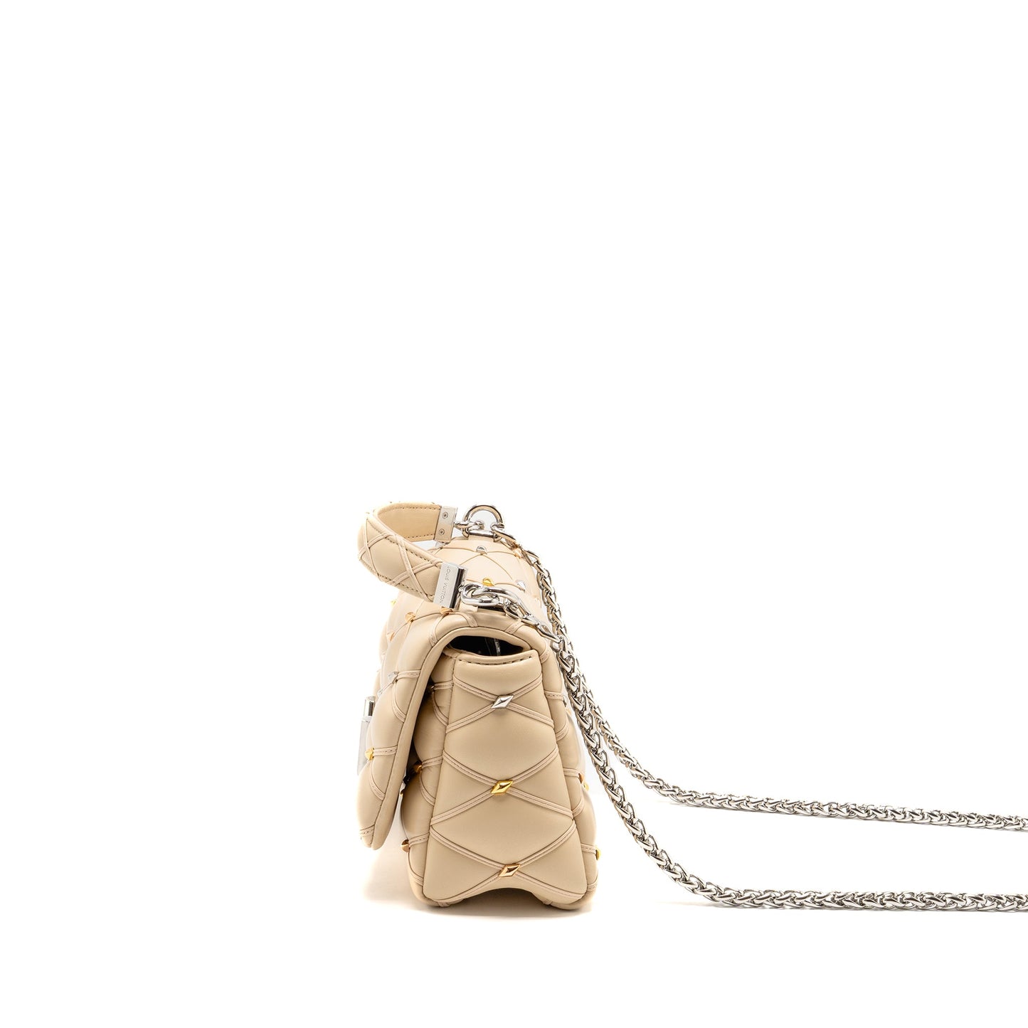 Louis Vuitton -14 Lambskin Beige Multicolour Hardware