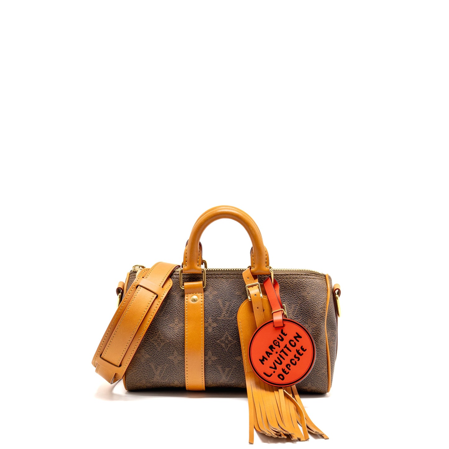 Louis Vuitton Keepall BandouliÃ¨re 25 Monogram Dust Coated Canvas