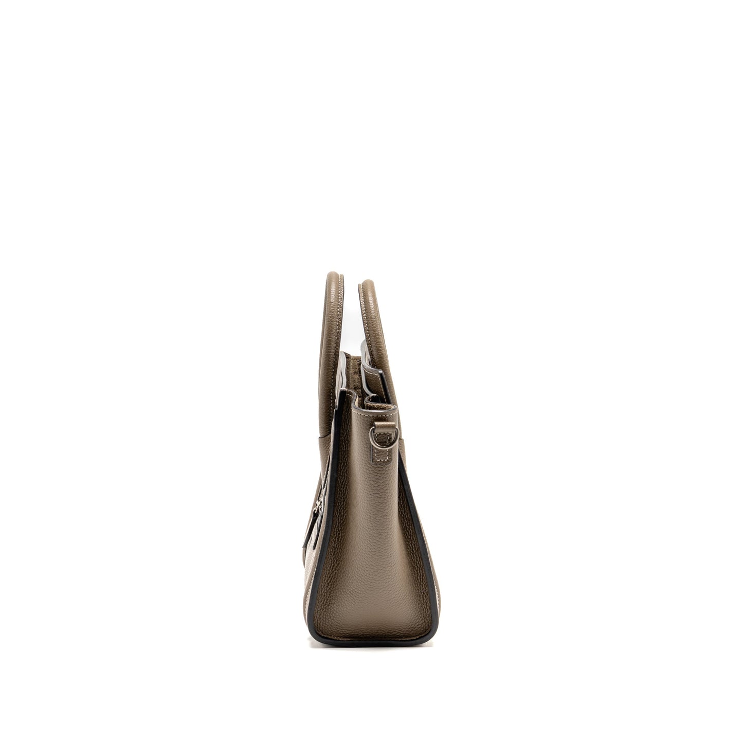 Celine Nano Luggage Purse calfskin grey