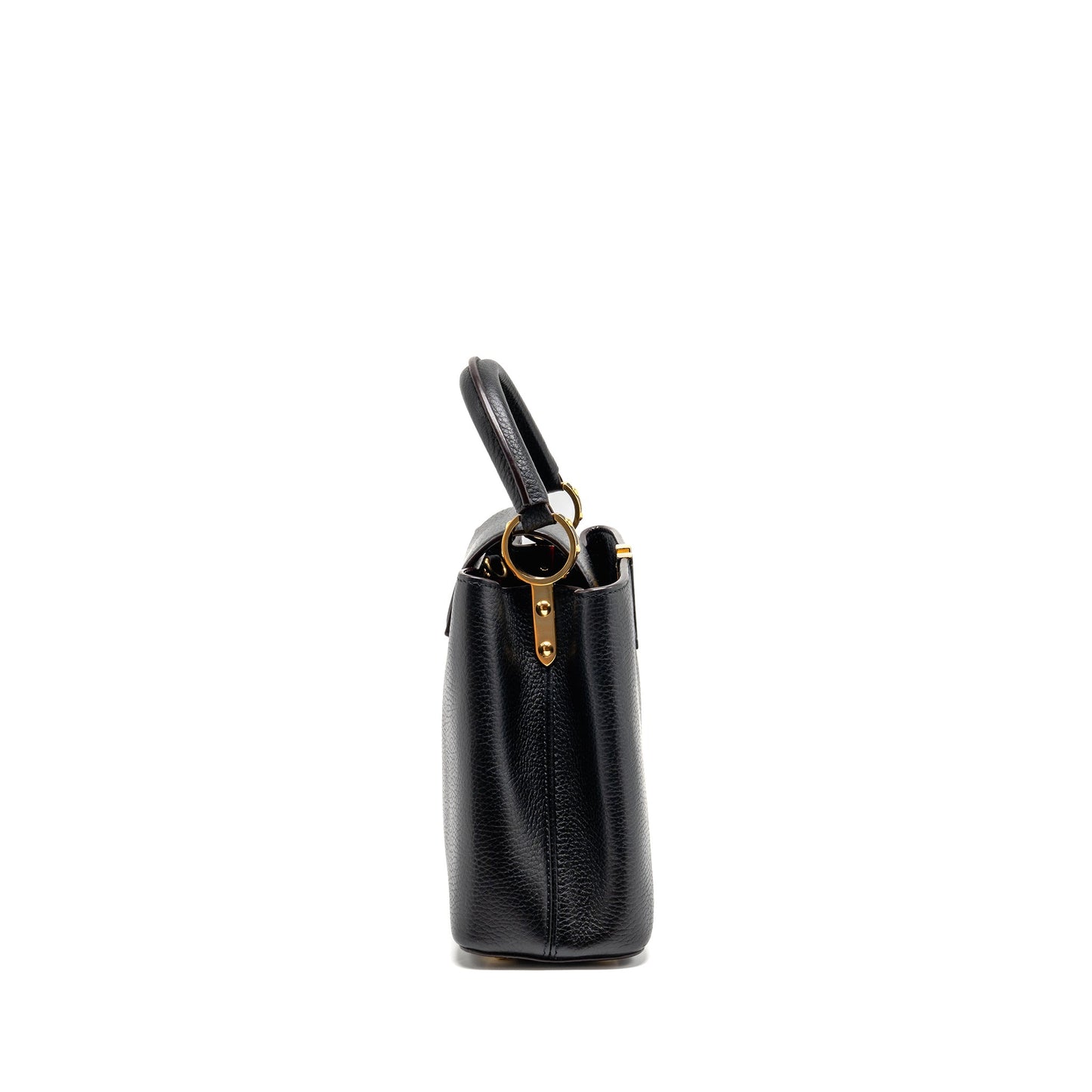 Louis Vuitton Capucines Calfskin Black