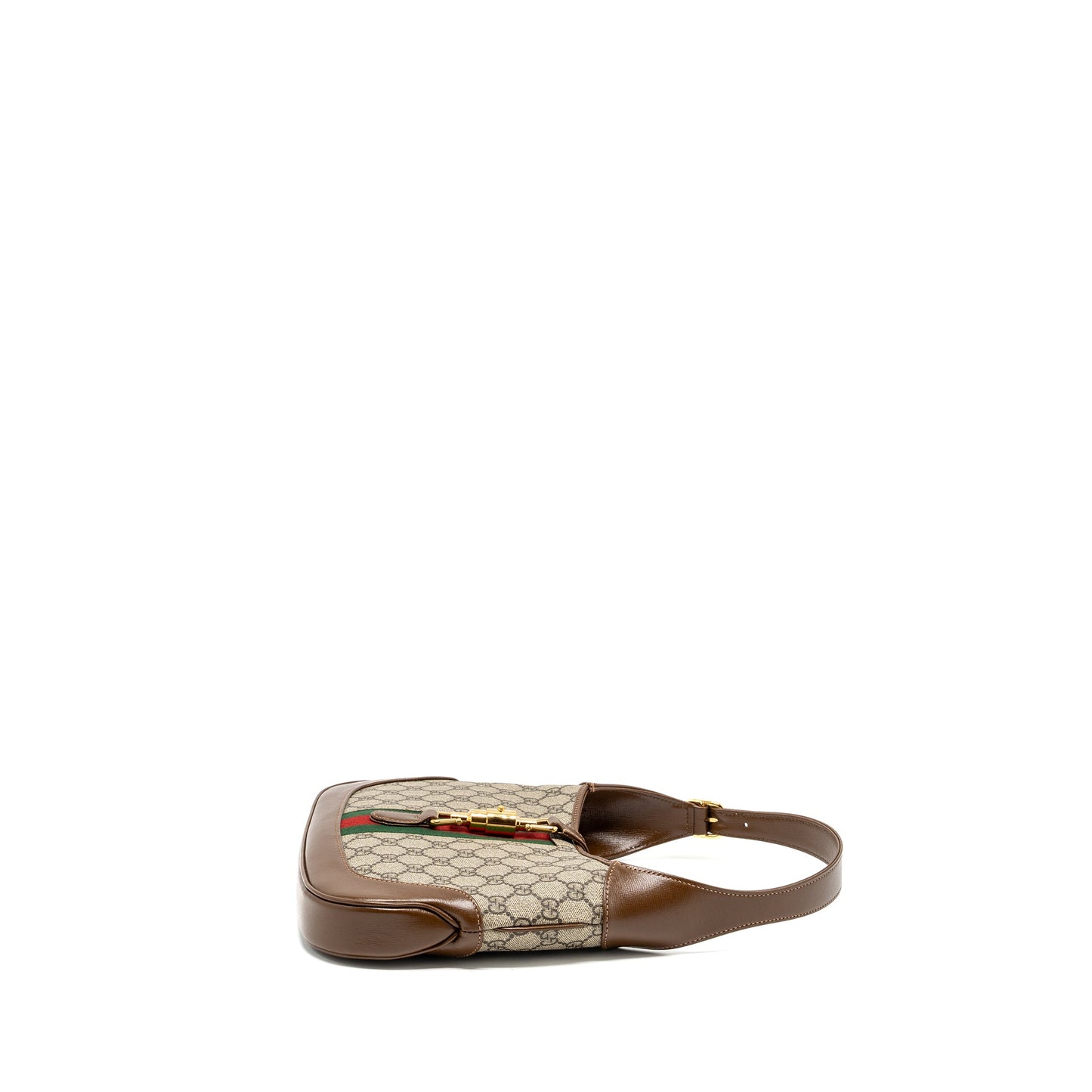Gucci Jackie 1961 Small Mini Purse Calfskin Brown/Multicolour