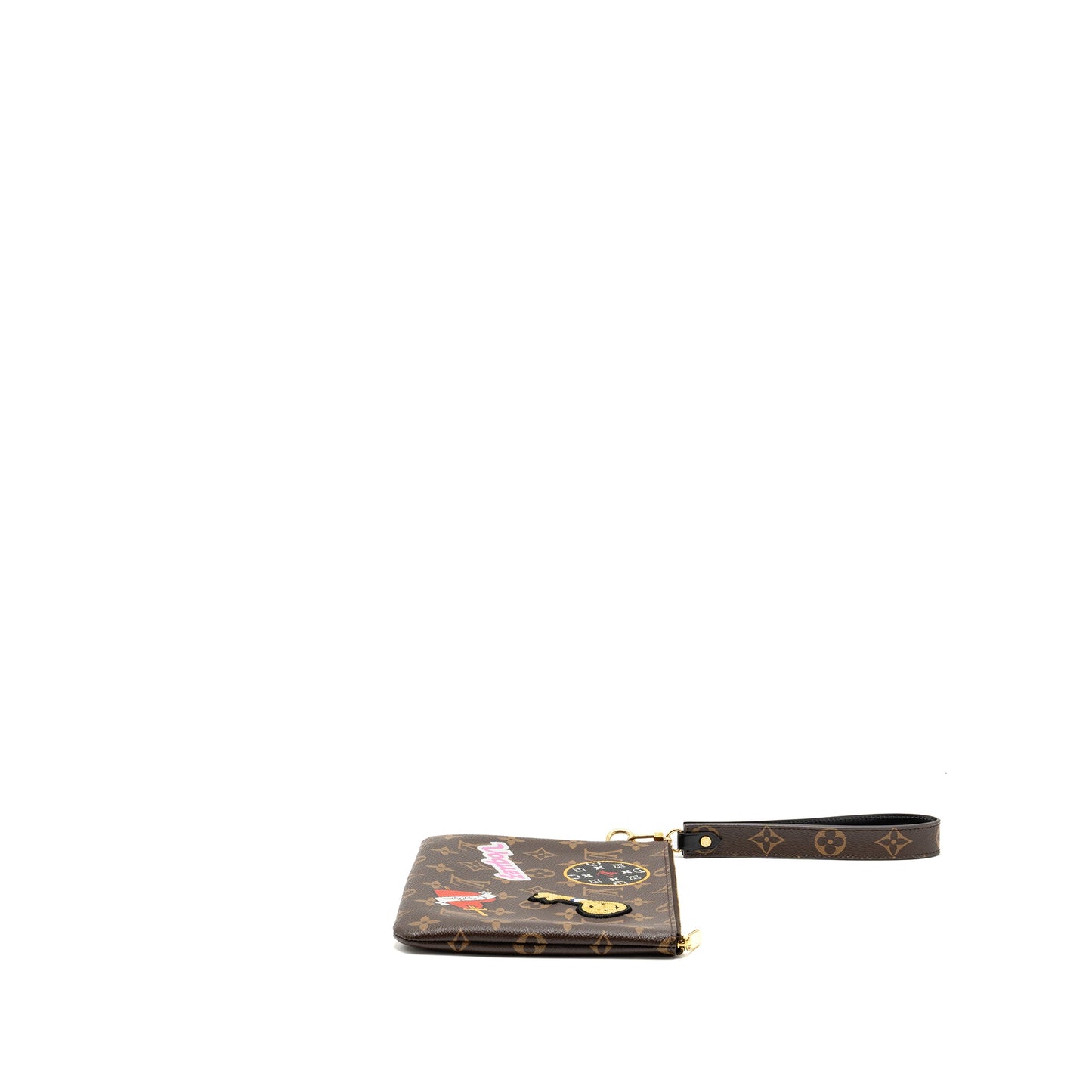 Louis Vuitton Travel Stickers City Pouch Monogram Canvas