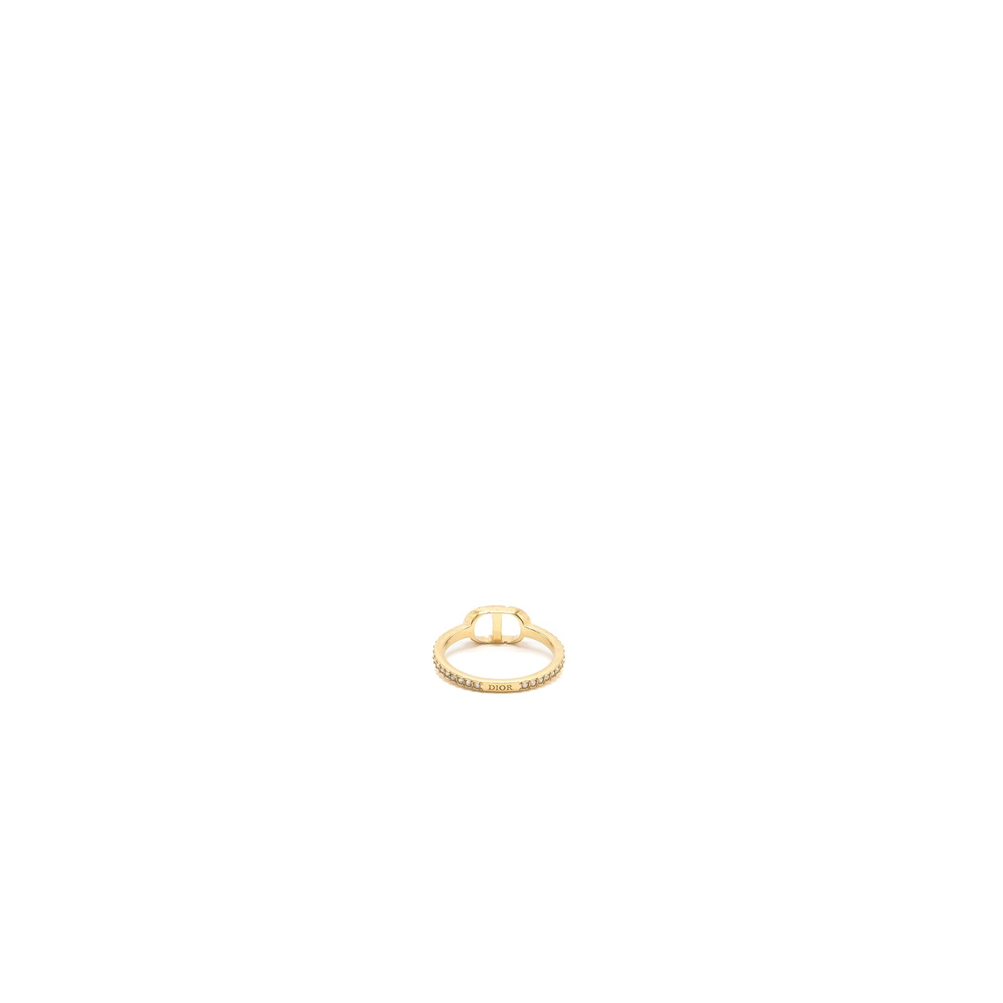 Dior size L ring gold tone