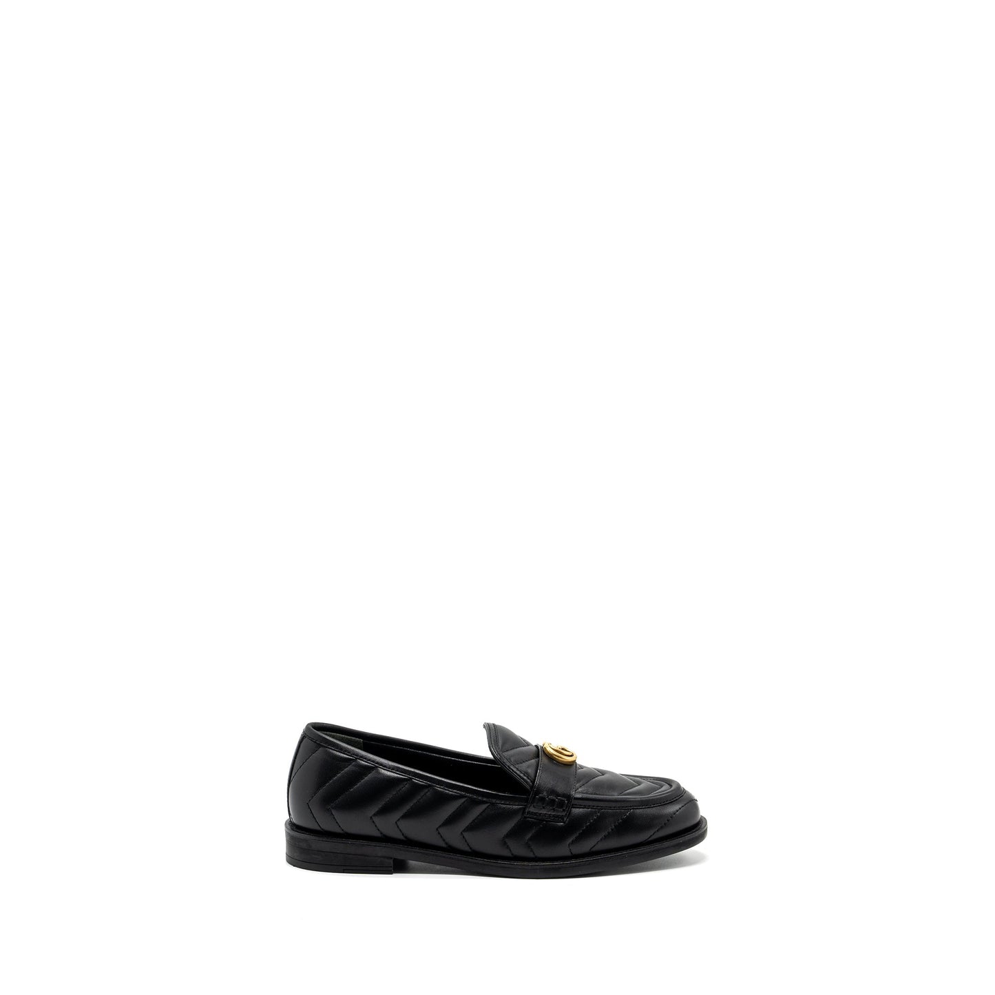 Gucci size 37.5 loafers black