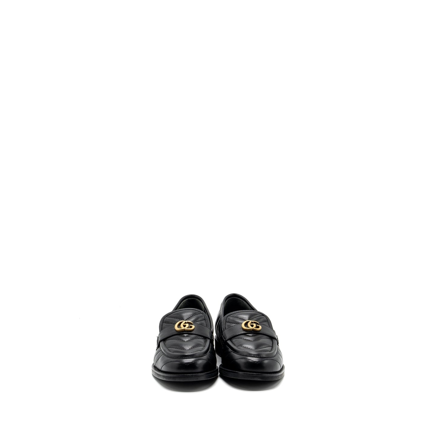 Gucci size 37.5 loafers black