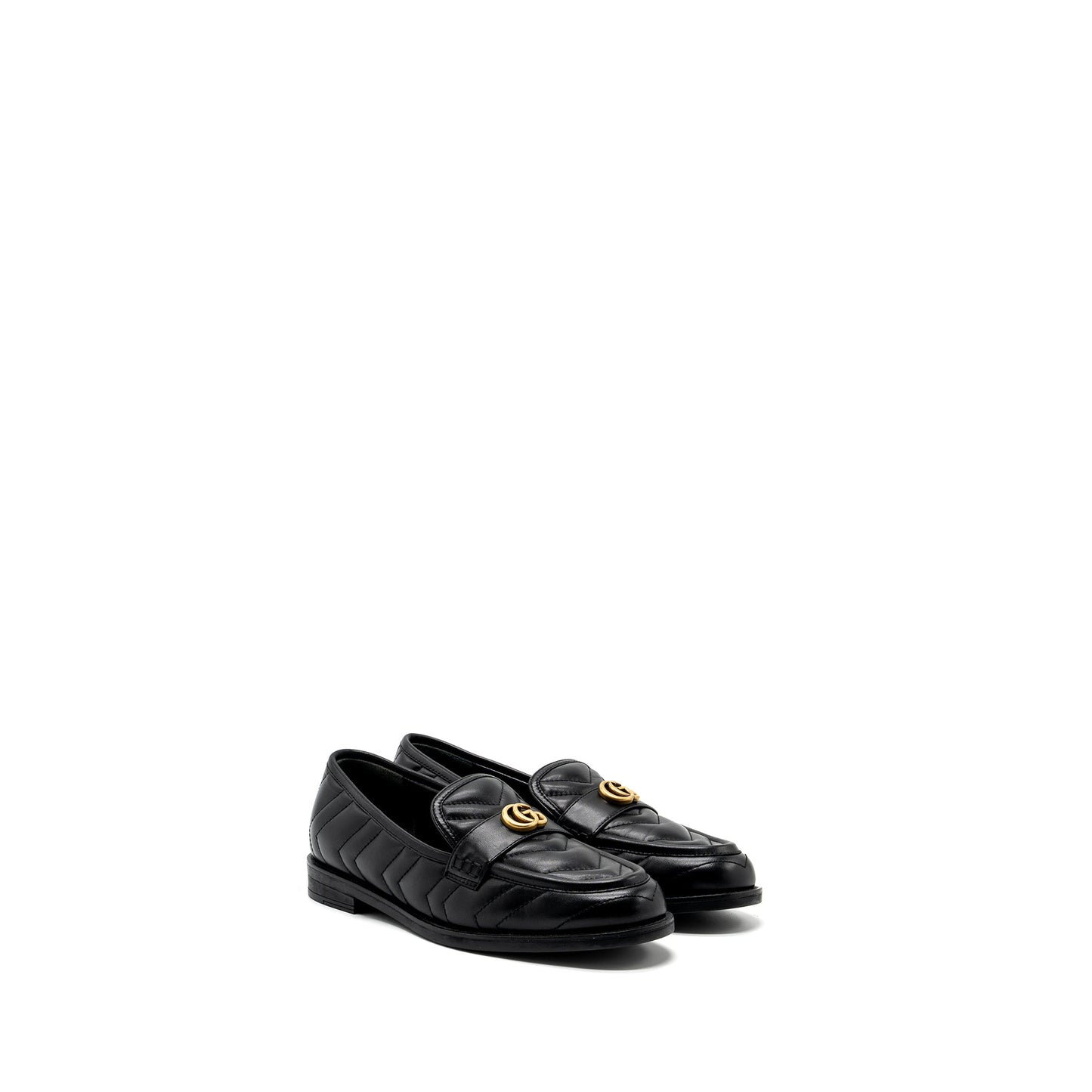 Gucci size 37.5 loafers black