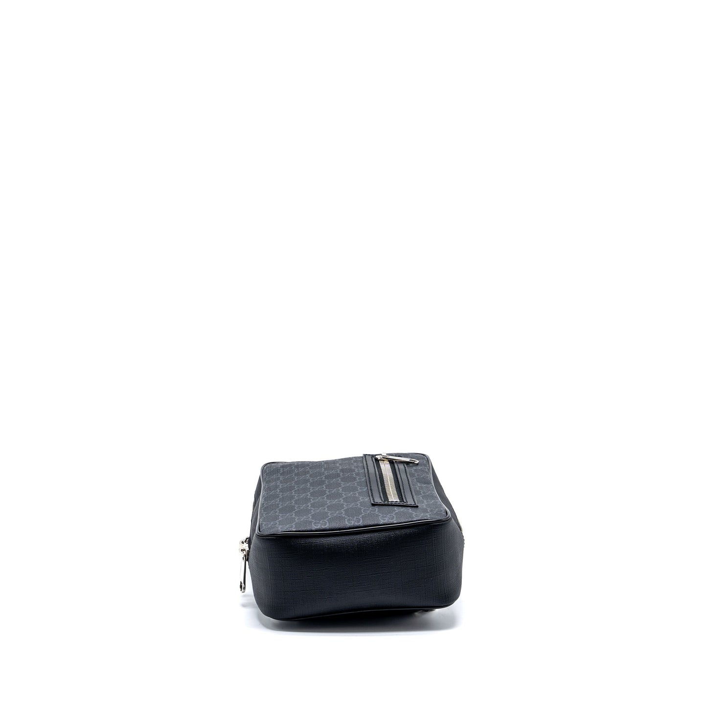 Gucci black Sling backpack supreme canvas black