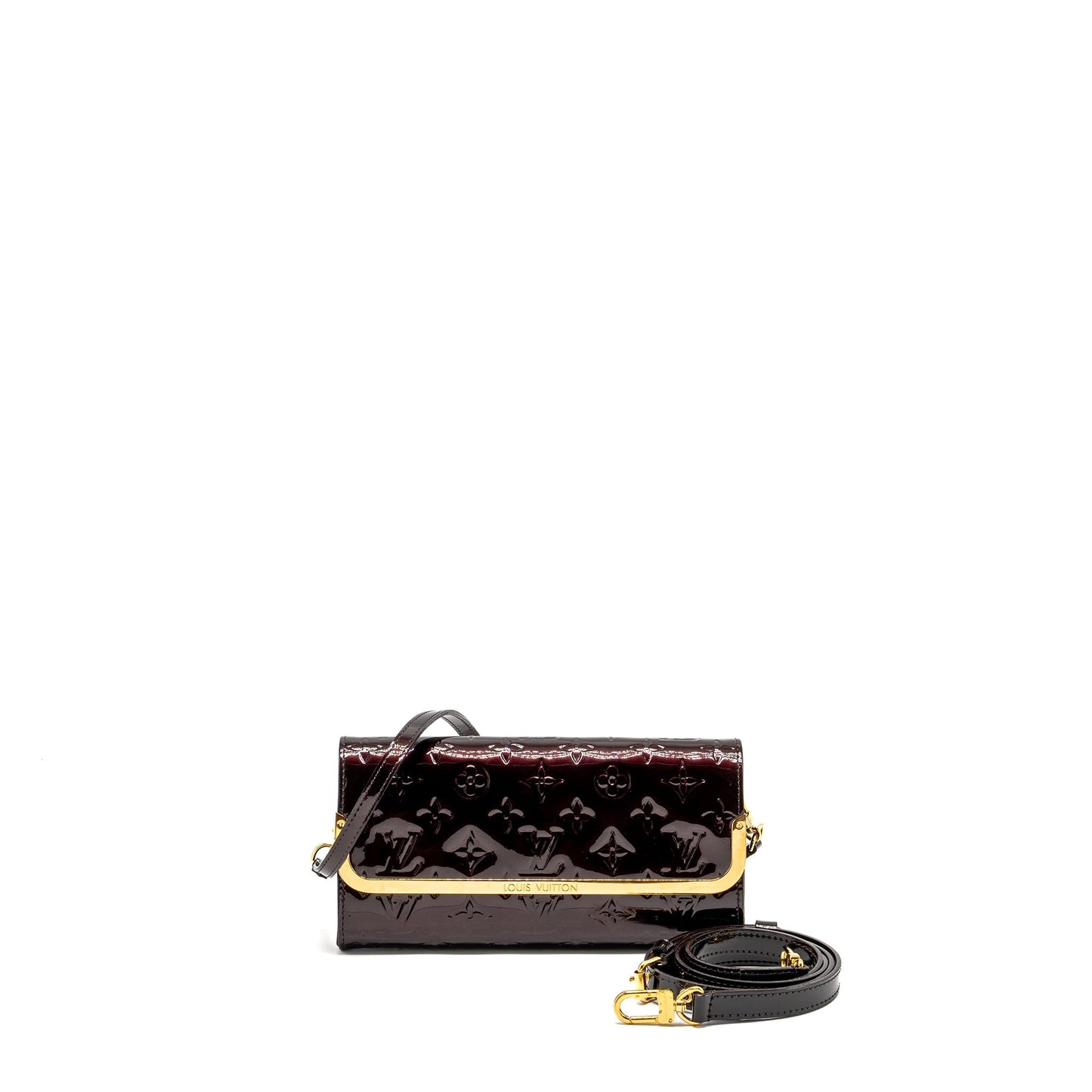 Louis Vuitton Rossmore MOnogram Vernis Amarante