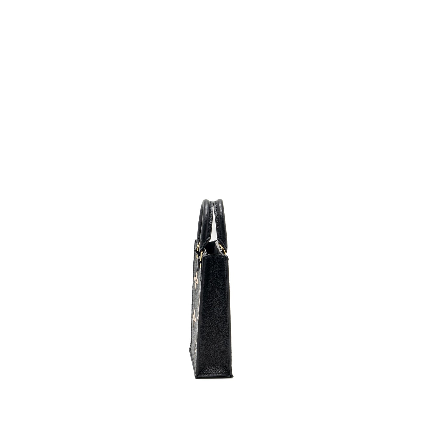 Louis Vuitton petit sac plat monogram empreinte calfskin black (New Version)