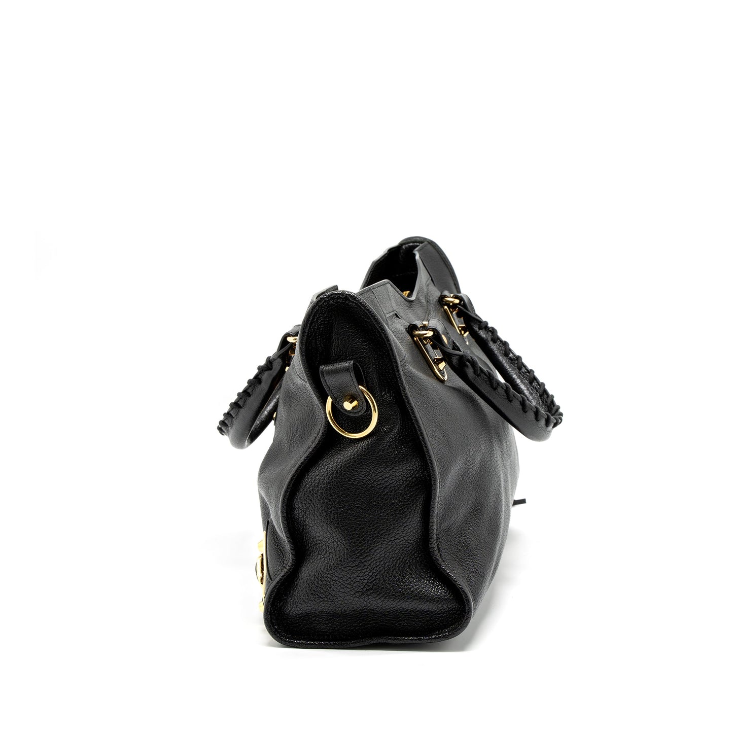 Balenciaga Classic City Purse Leather Black