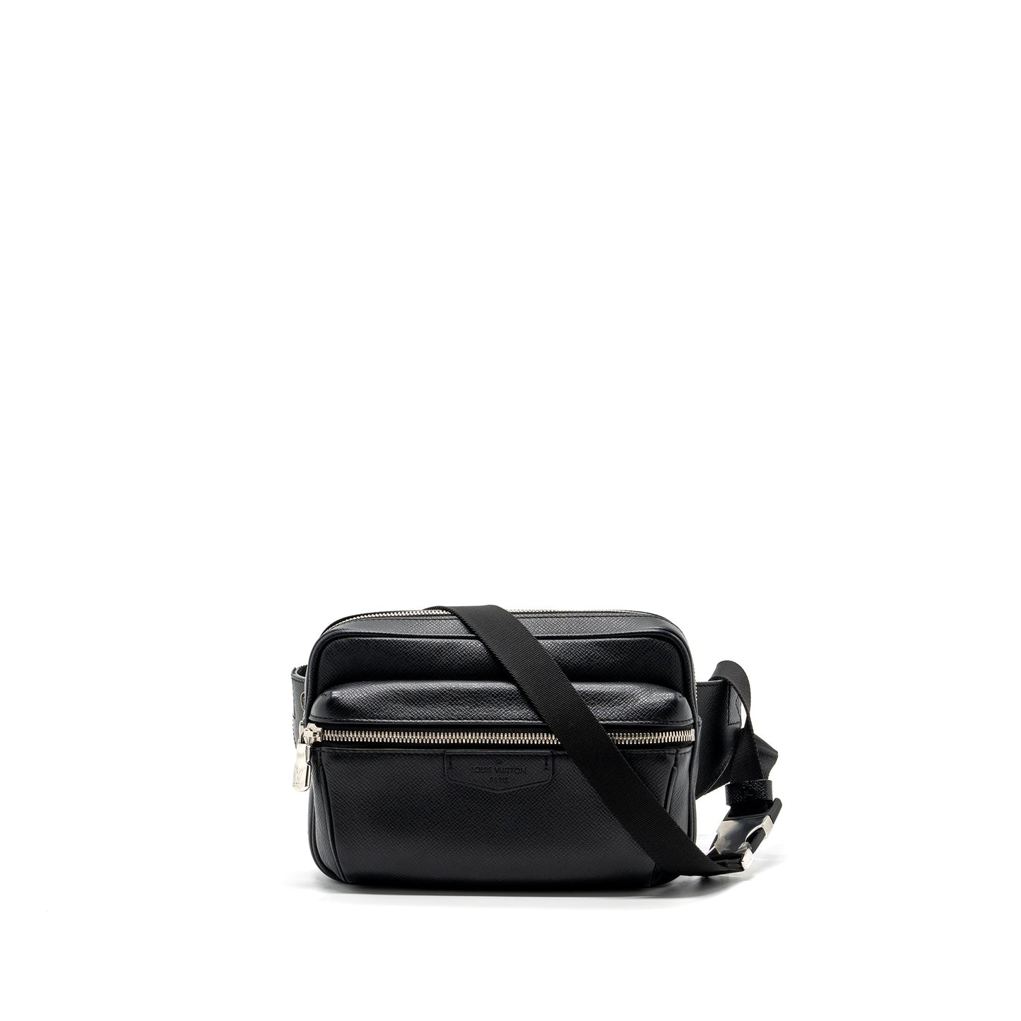Louis Vuitton Taiga Bum Purse Outdoor Leather Black