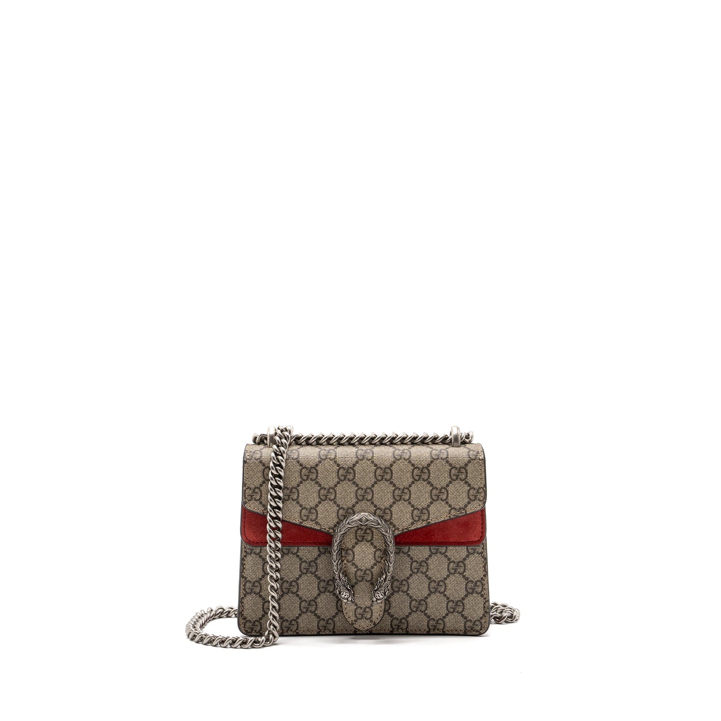 Gucci Dionysus Supreme Mini Purse Red