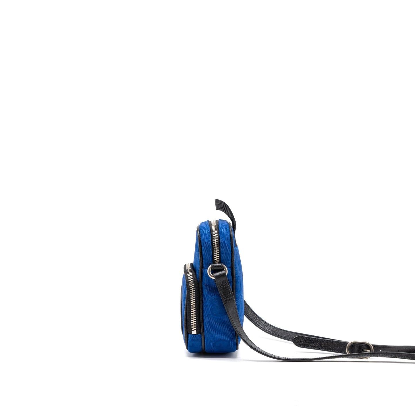 Gucci Off the Grid Mini Crossbody Purse Fabric/Leather Blue/Multicolour