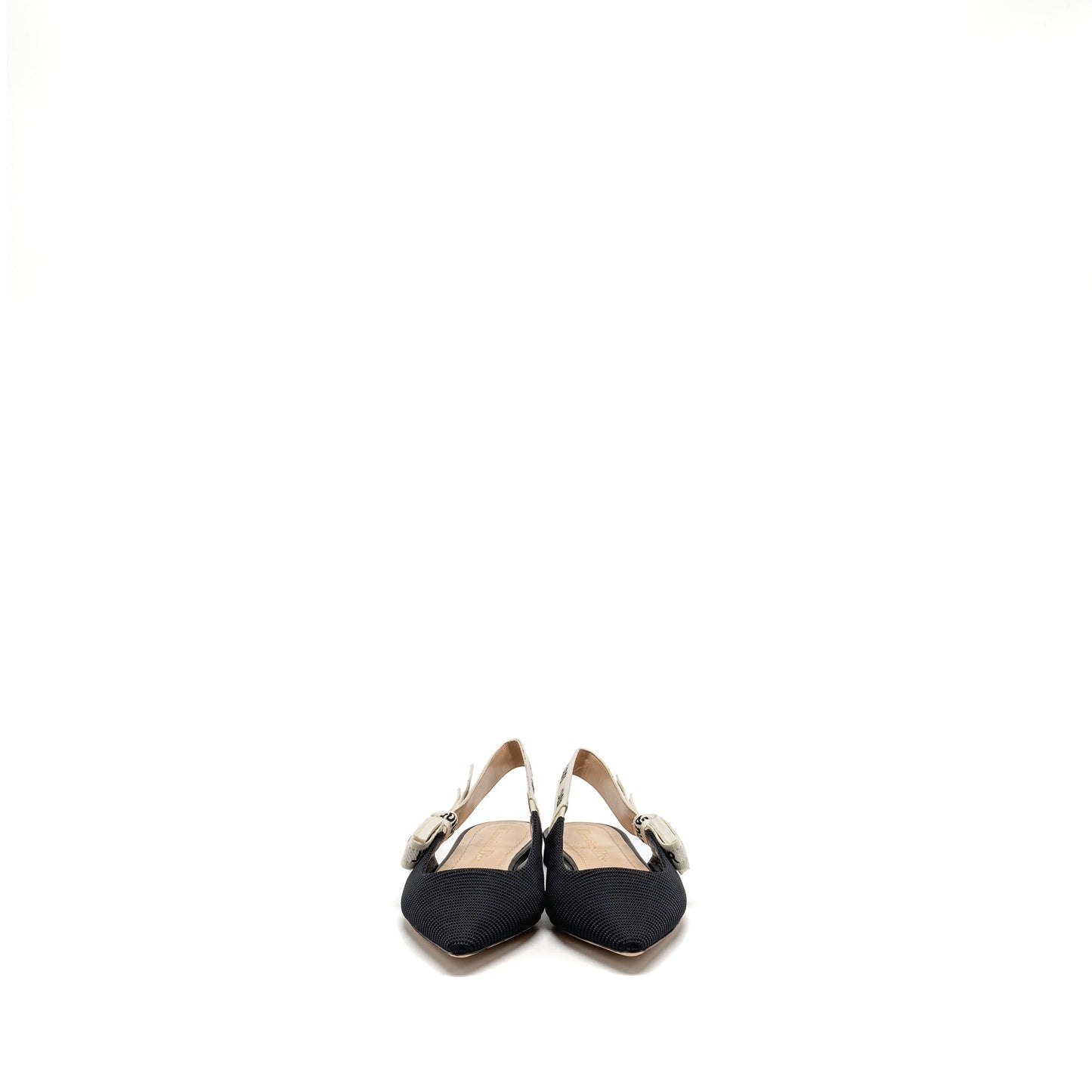 Dior size 35 Jâadior sling back fabric black