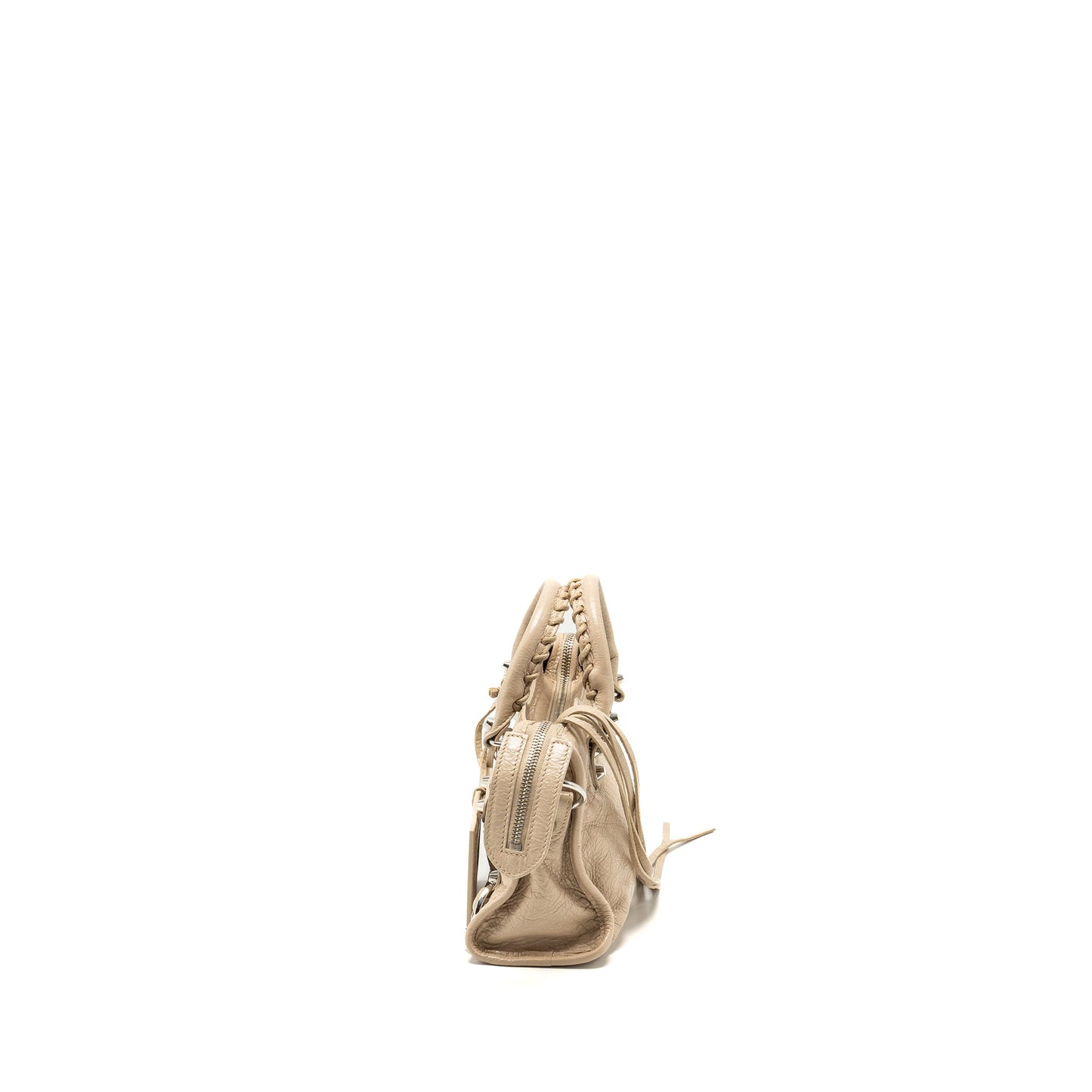 Balenciaga Mini City Purse Calfskin Beige
