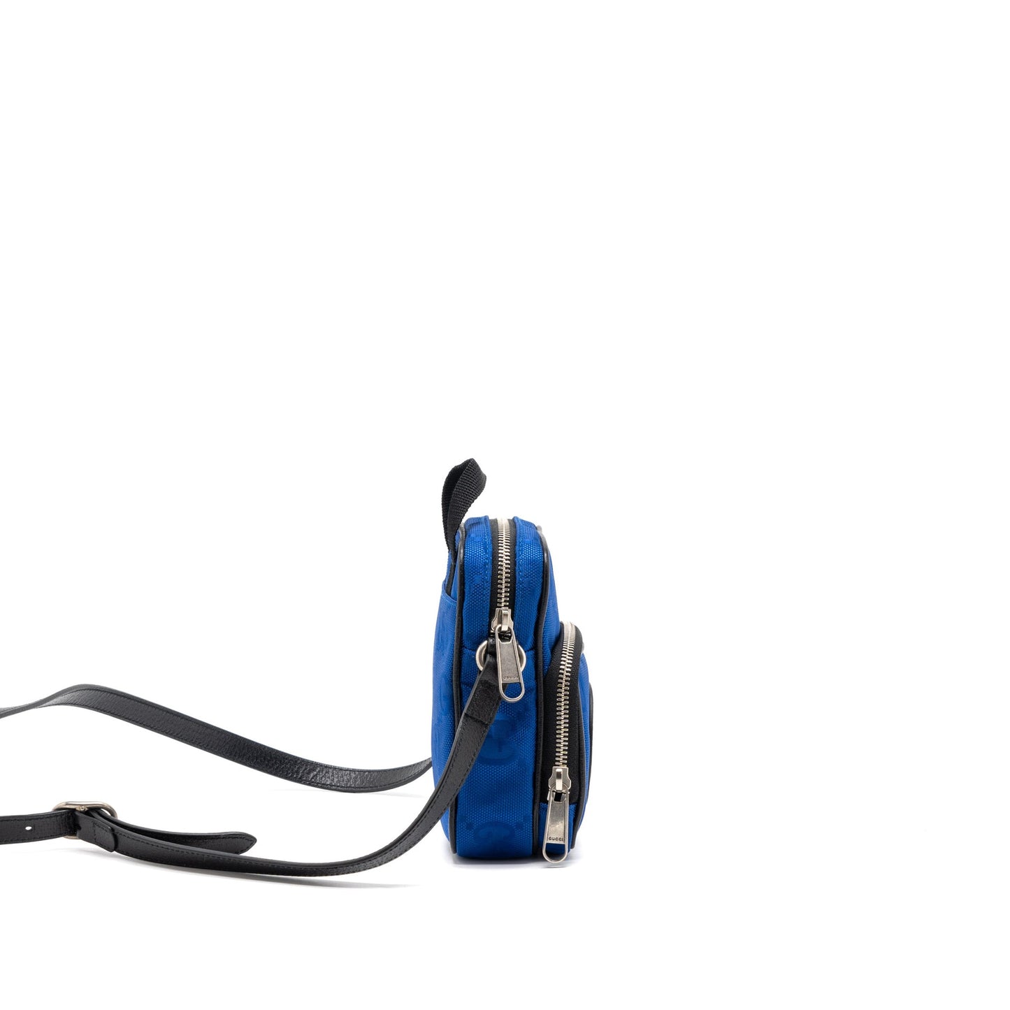 Gucci Off the Grid Mini Crossbody Purse Fabric/Leather Blue/Multicolour