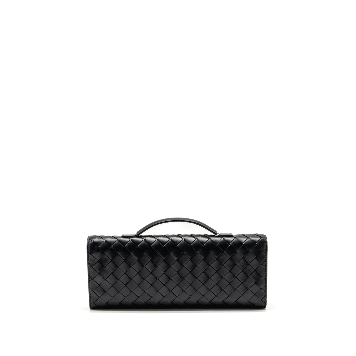 Bottega Veneta Andiamo Clutch lambskin black