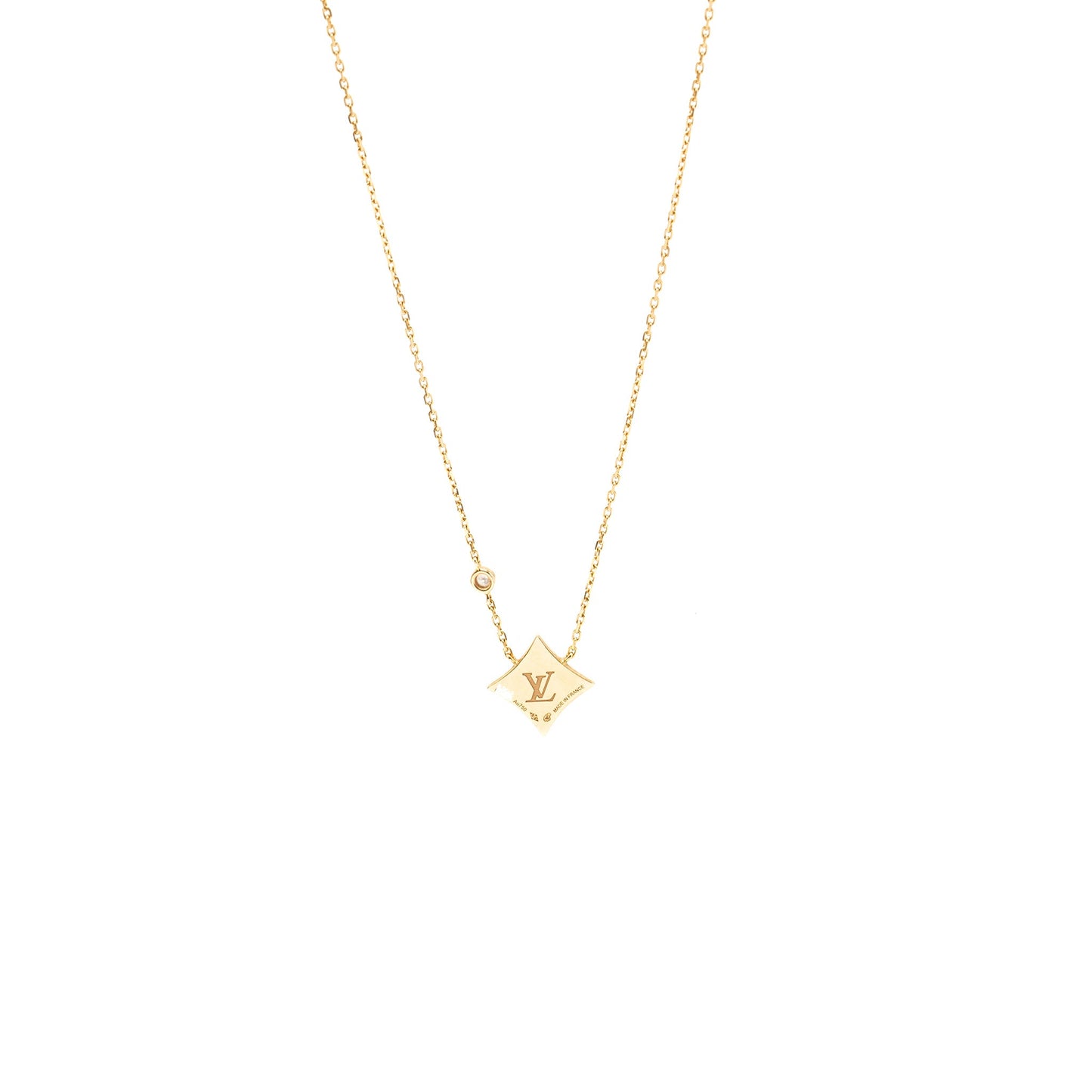 Louis Vuitton Colour Blossom star pendant, pink gold, cornelian, diamond
