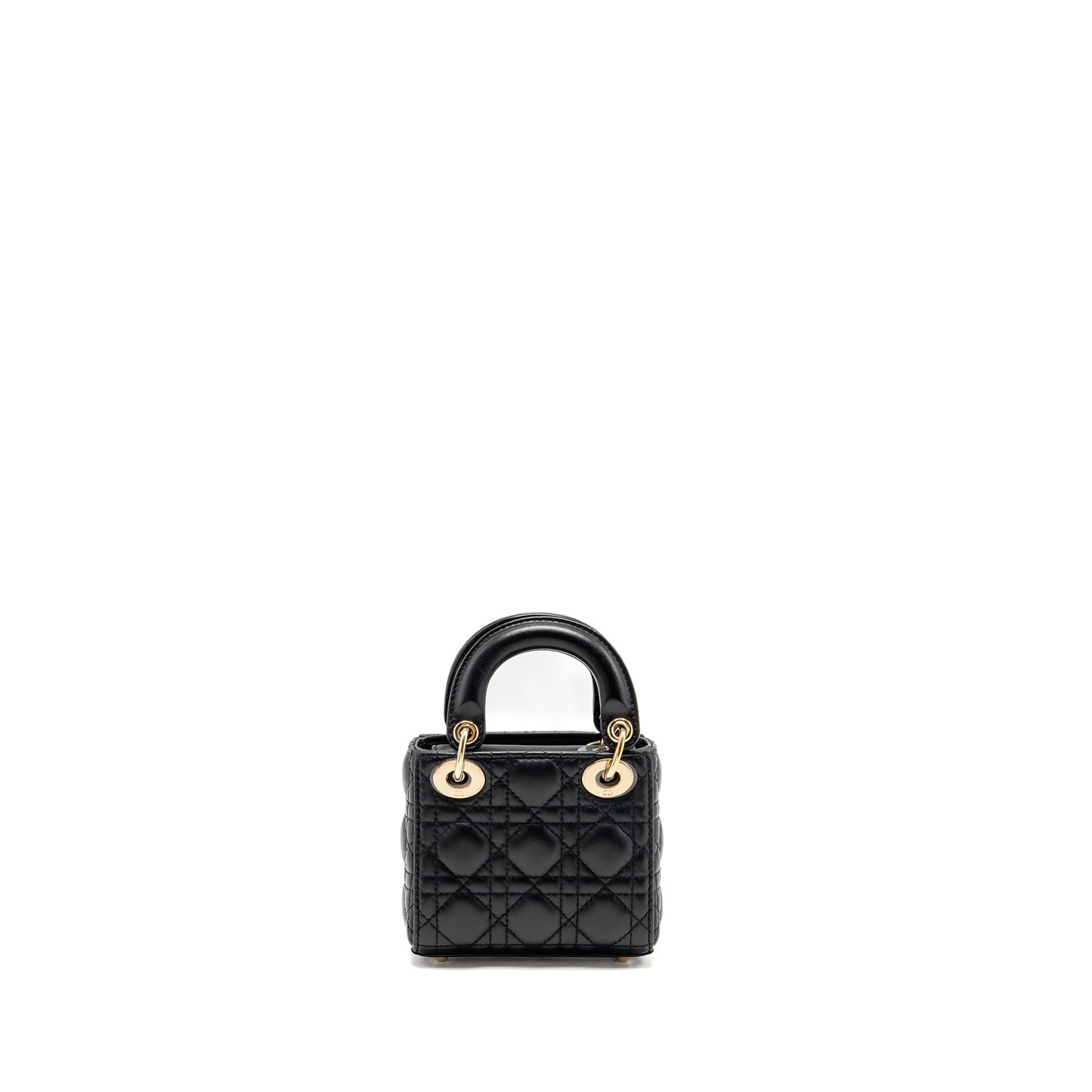 Dior Micro Lady Dior Lambskin Black