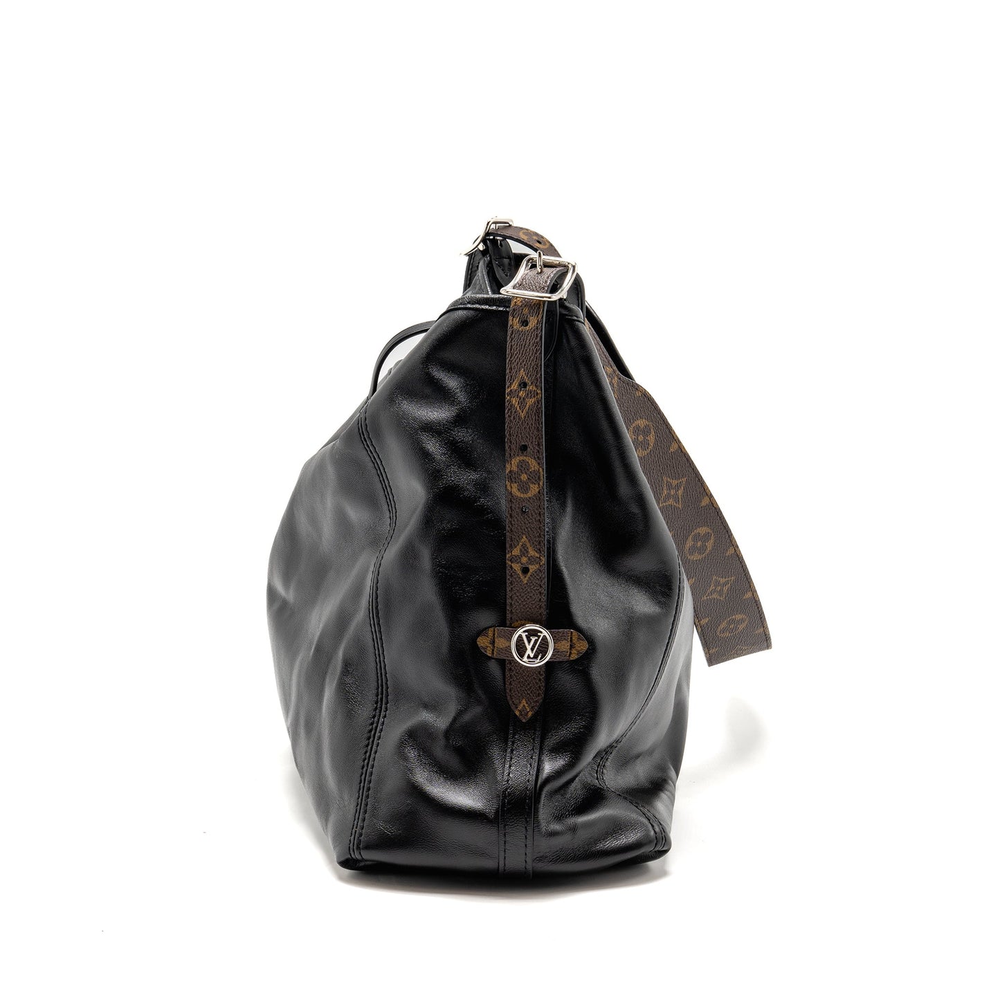 Louis Vuitton Carryall Vibe Lambskin/Monogram Canvas Black